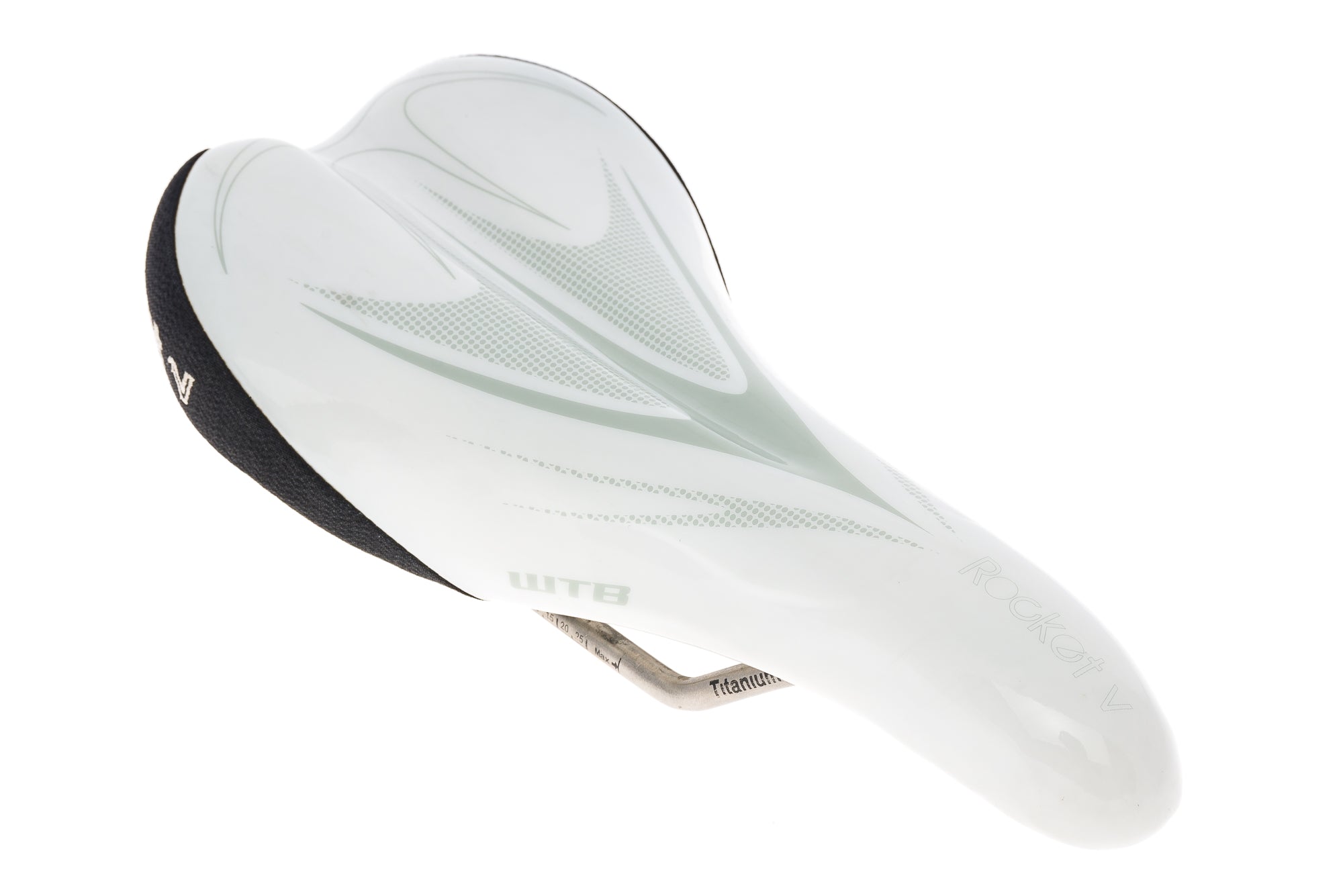 Wtb Rocket Comp Saddle WTB Rocket V Saddle 130mm Titanium