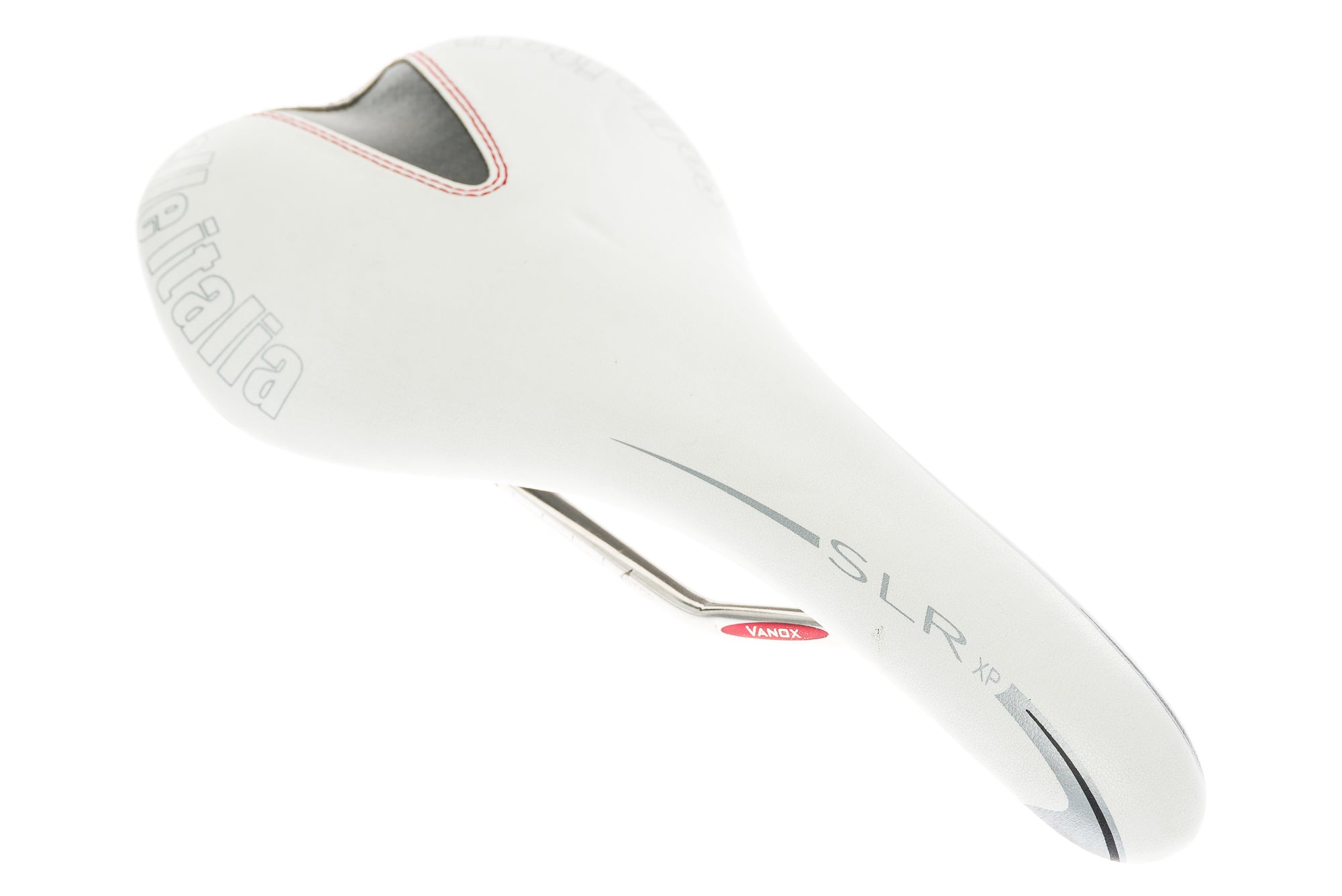 Selle Italia SLR XP Saddle 131mm Vanox Rails Whi | The Pro's Closet