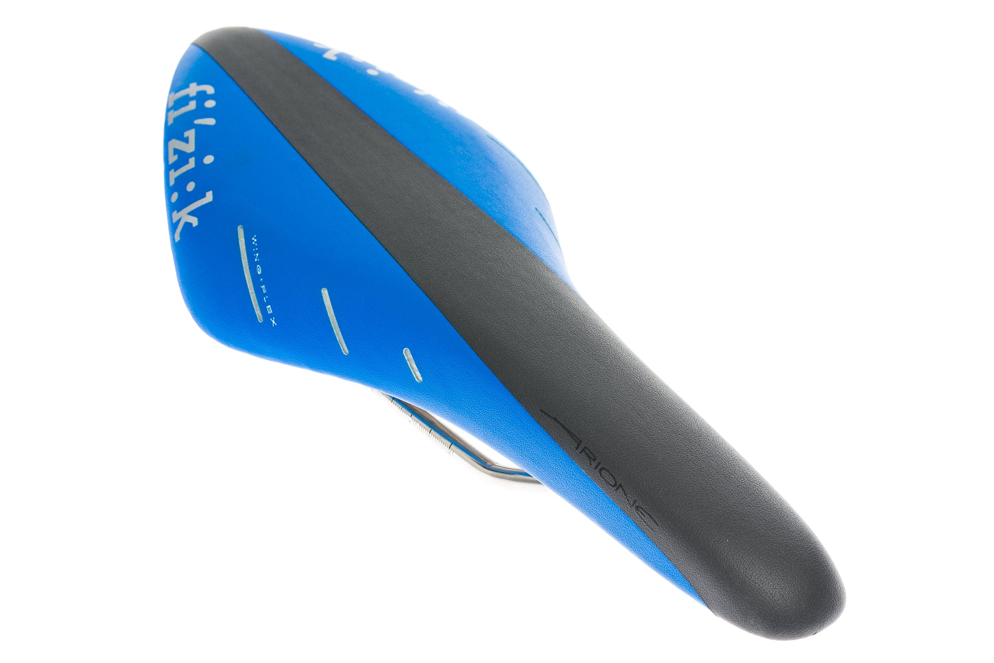 Fizik Arione R3 Saddle 126mm K:ium Rails Blue/Gr | The Pro's Closet
