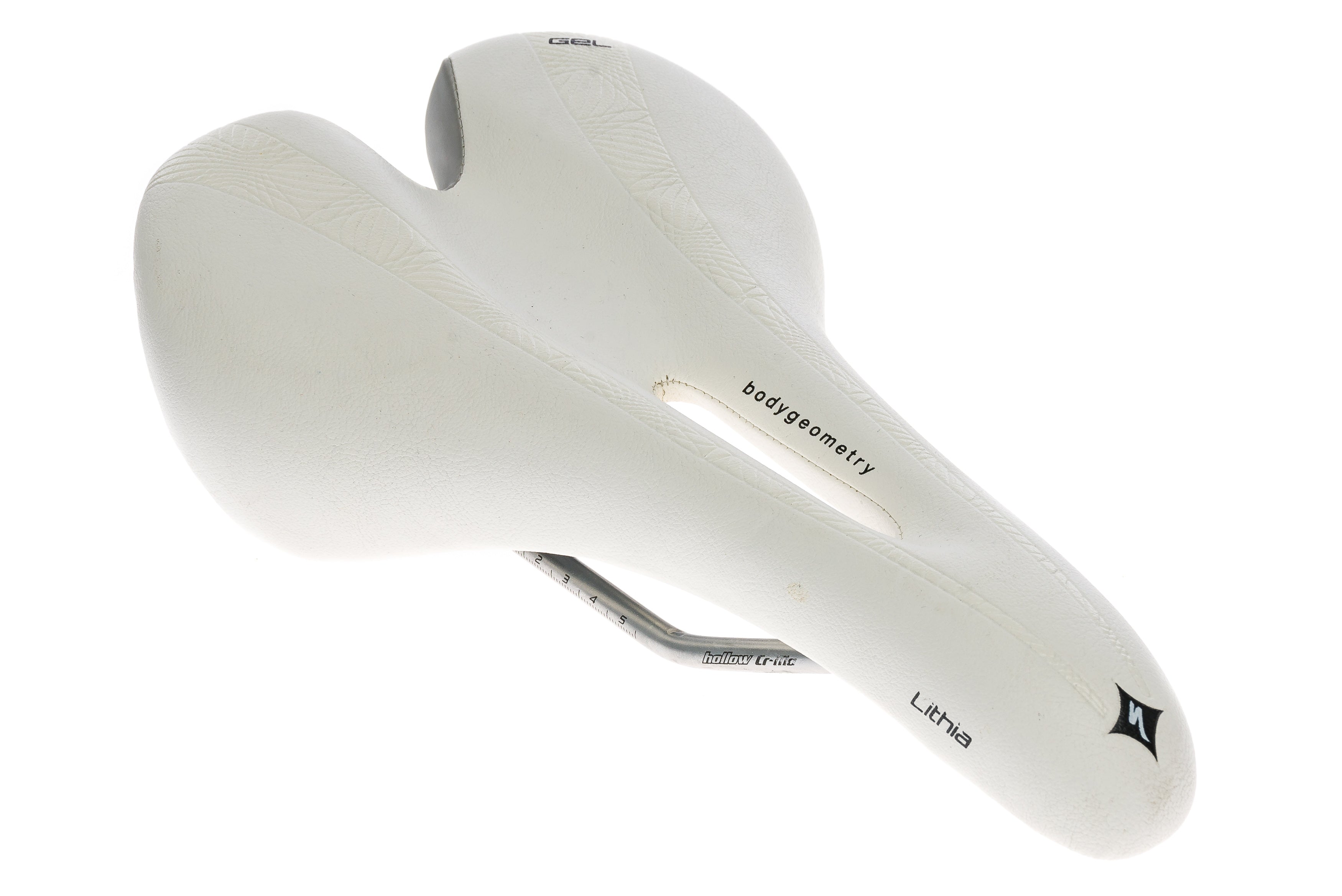 Specialized Lithia Comp Gel Saddle 155mm Cr-Mo Rails White