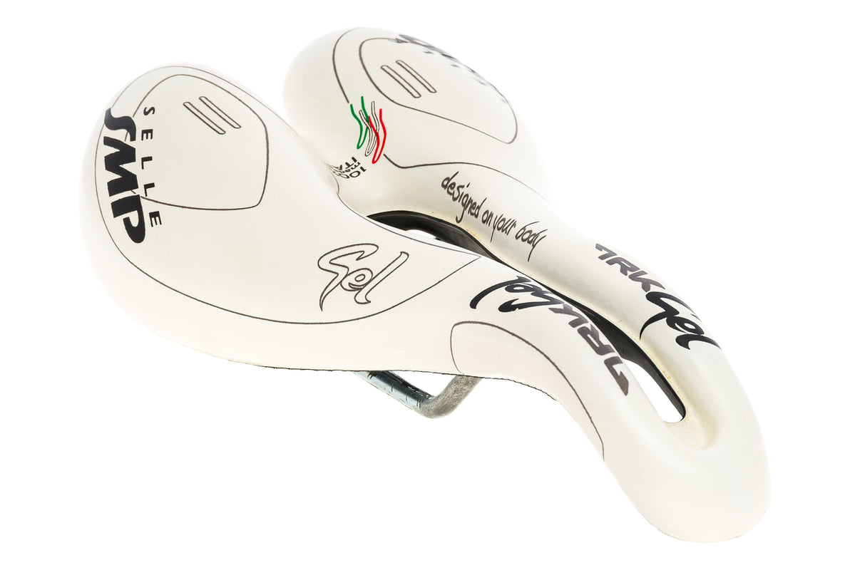 Selle De Vélo SMP TRK Medium Gel Homme - Dimensions 280x160mm, 485g, Gel Pour Confort, Couleur Noire