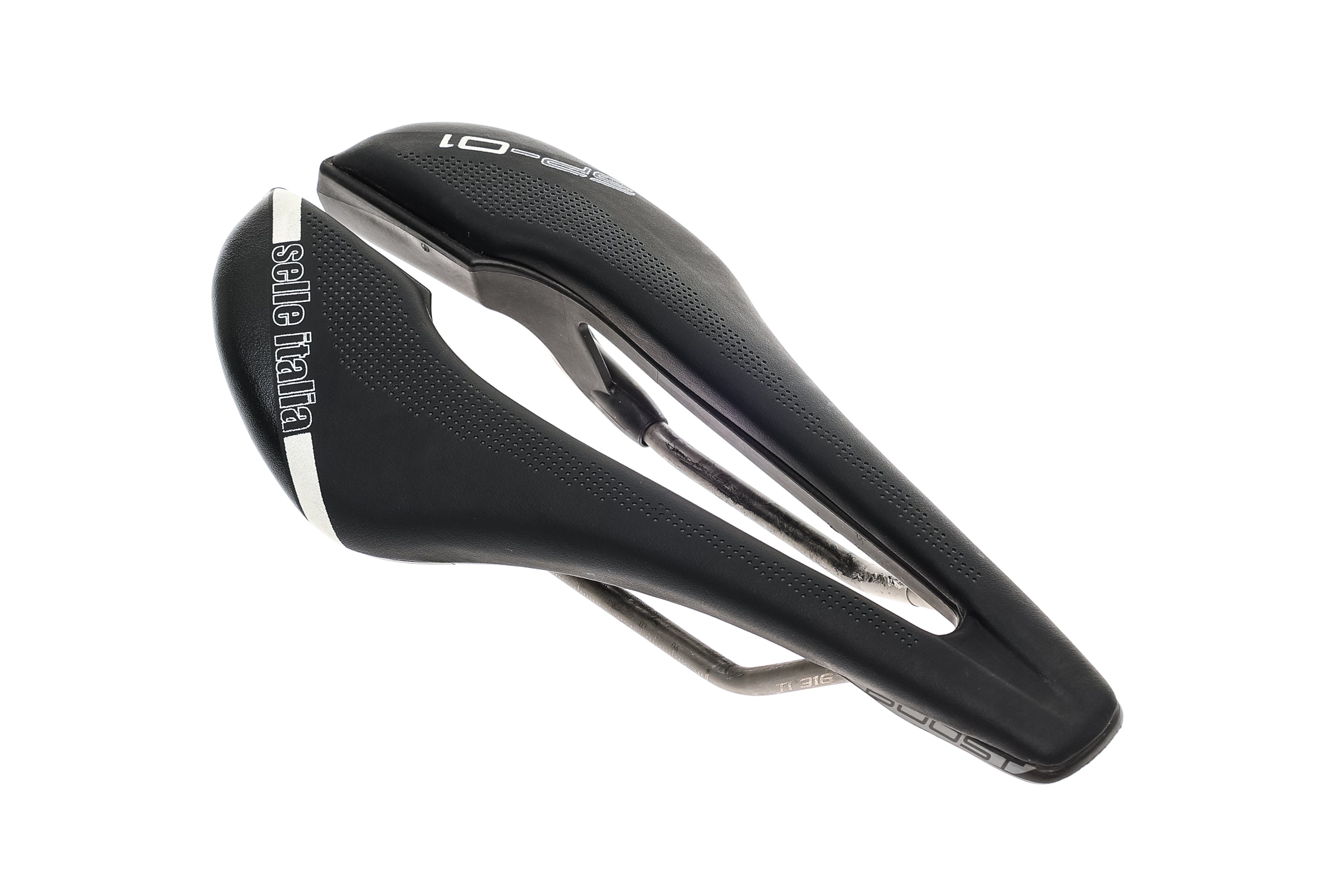 パーツ Selle Italia SP-01 130mm Selle Italia SP-01 Boost Saddle 130mm Titanium R | The Pro's Closet
