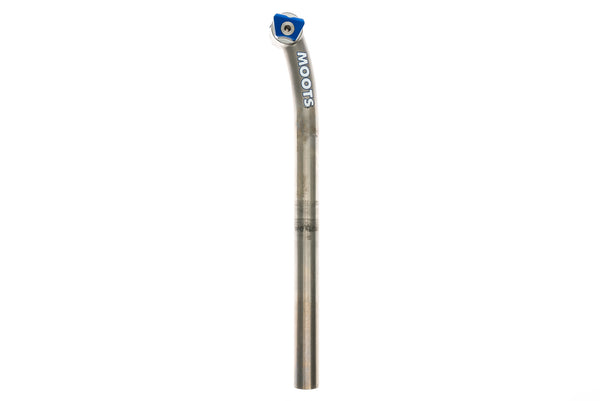 Moots Titanium Seatpost 27.2 x 380mm 15mm Setback Silver