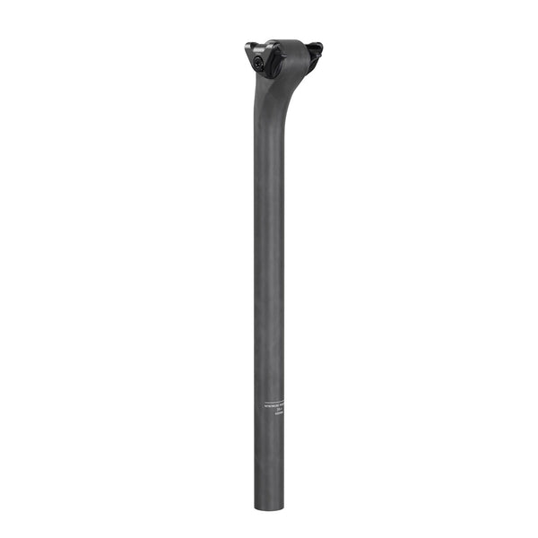 Tige De Selle Shimano Pro LT SB0mm Offset 400mm - Aluminium, Diamètre 27.2mm, Noir