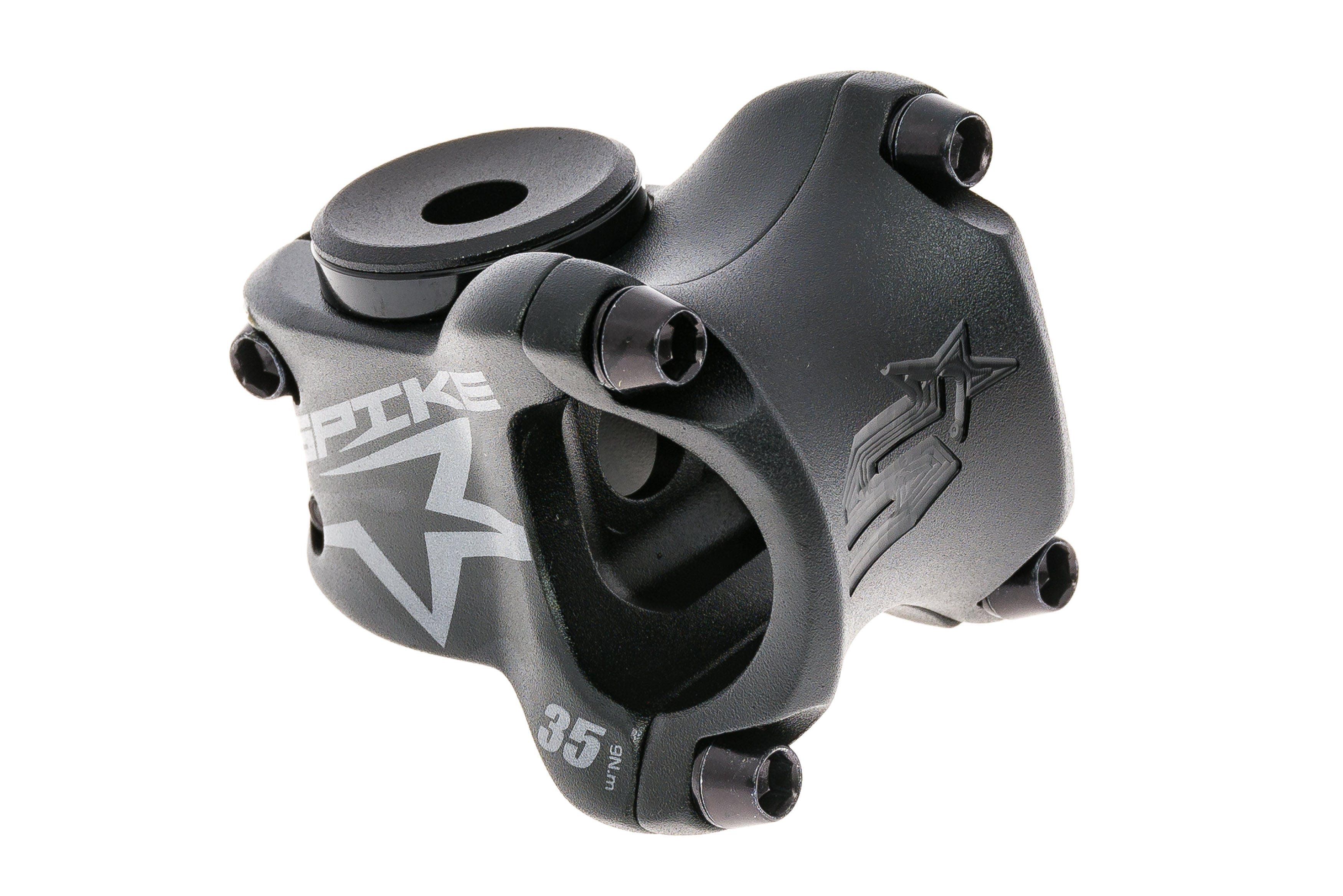 spank sattelstütze Spank Spike Bear Claw Alloy Stem 31.8mm Clamp 35