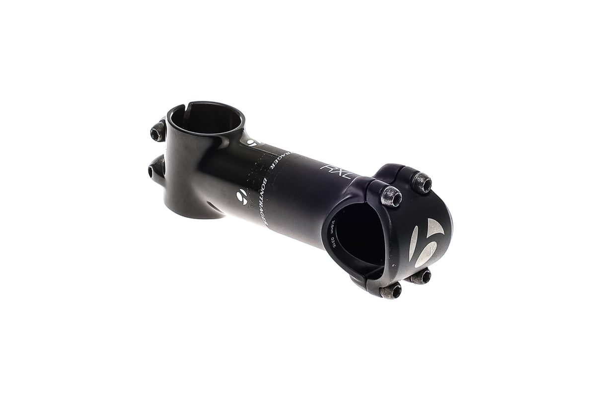 Potence Vélo Route Bontrager RXL Blanche – 100 Mm, 31,8 Mm, Alu