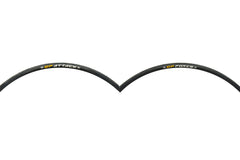 Continental Attack/Force (Pair) Tire 700 x 22/24C 330TPI Clincher Black drive side