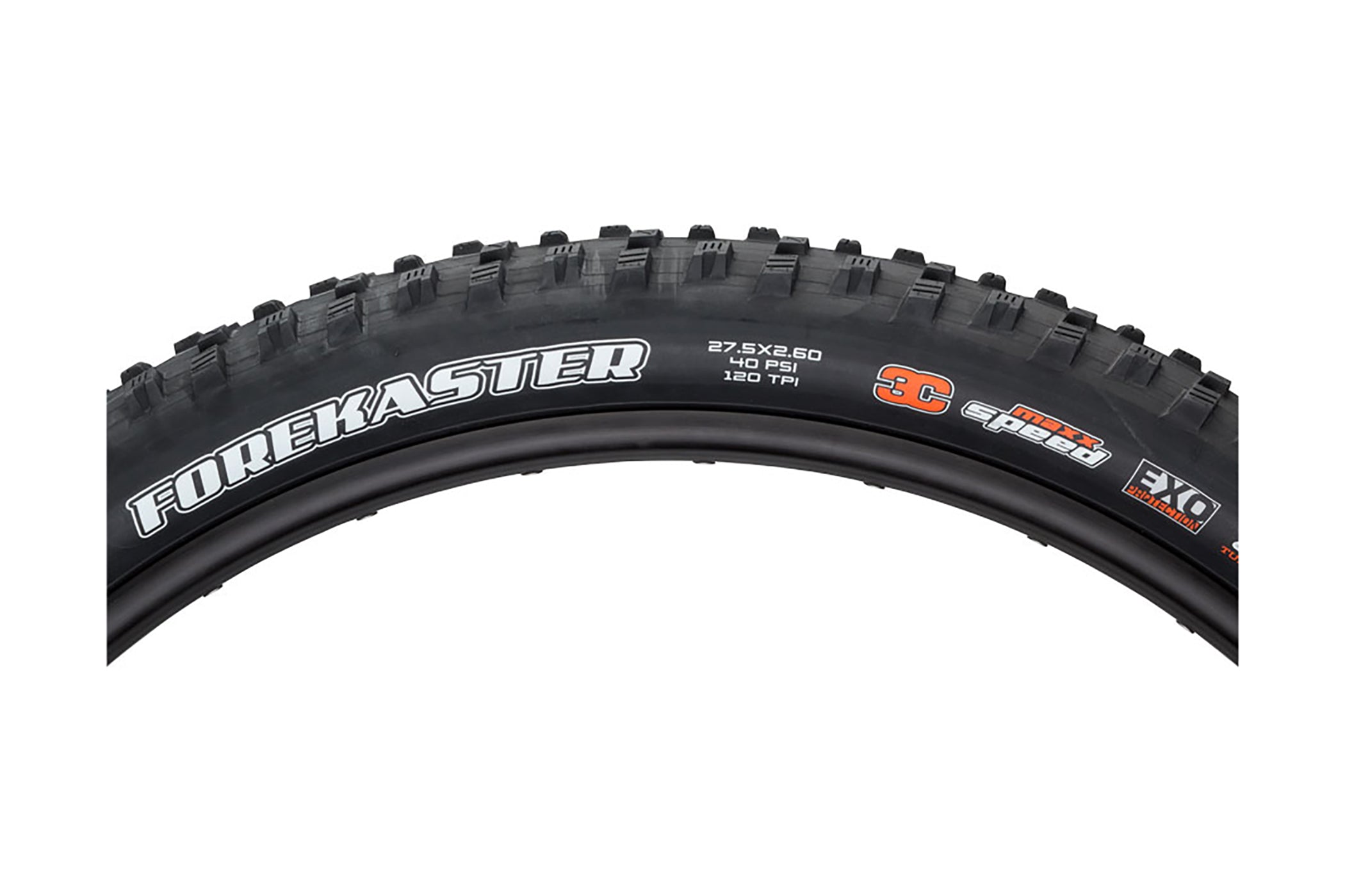 Maxxis Forekaster Tire x 120 TPI Tubel The Pro's Closet