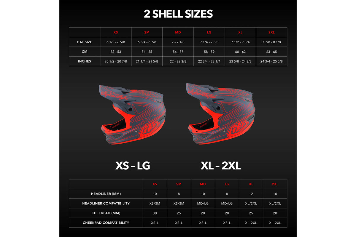 Troy Lee Designs D3 Fiberlite Bike Helmet The Pro's Closet AHW12037