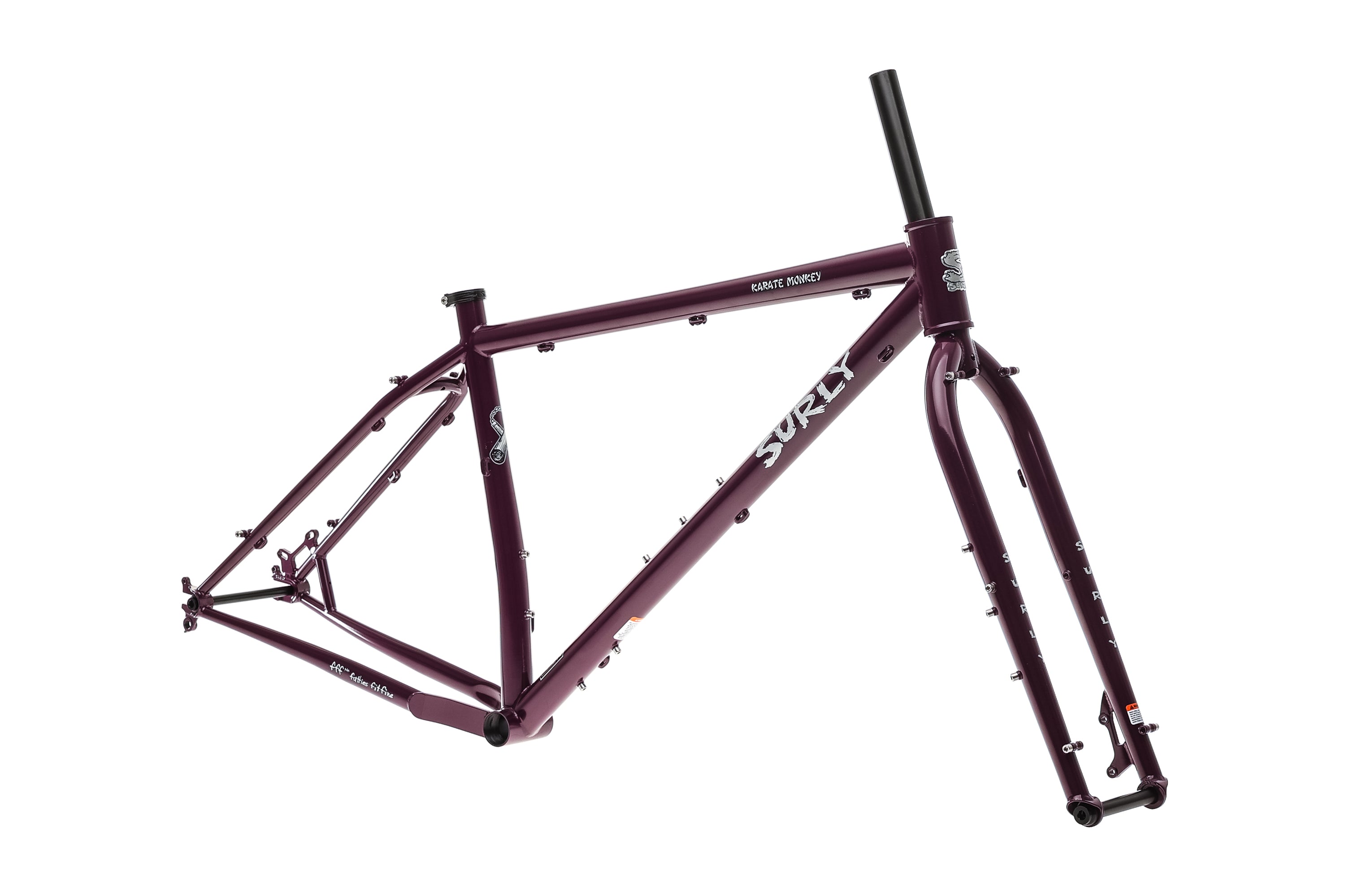 Surly Karate Monkey Frameset Organic Eggplant