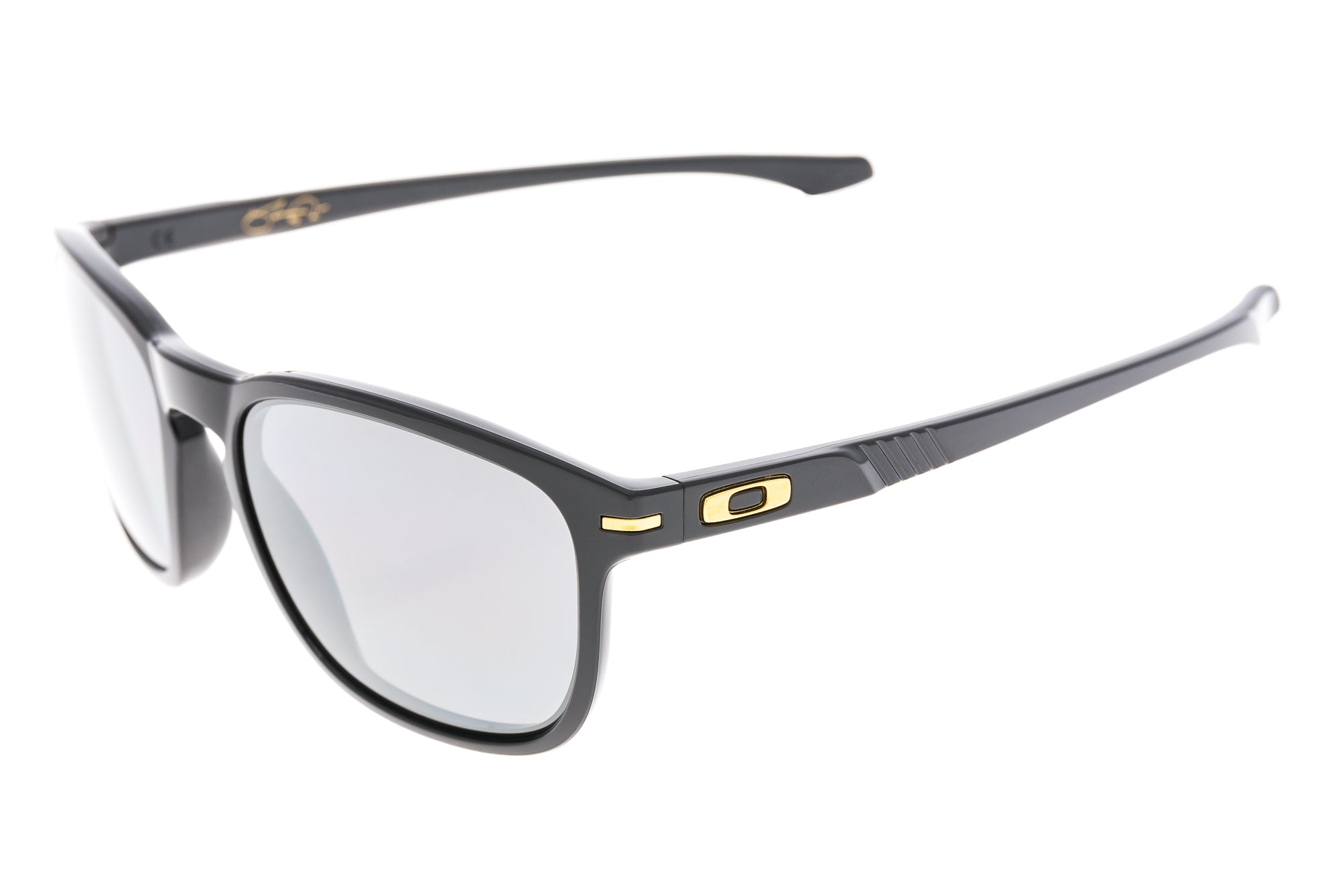 Oakley Shaun White Enduro Sunglasses Black/Gold Frame Black Iridium Lens drive side