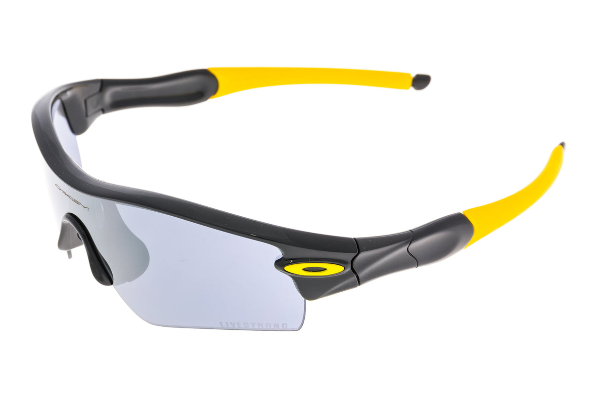 Oakley Radar Livestrong Sunglasses Black/Yellow Frame Black Lens drive side