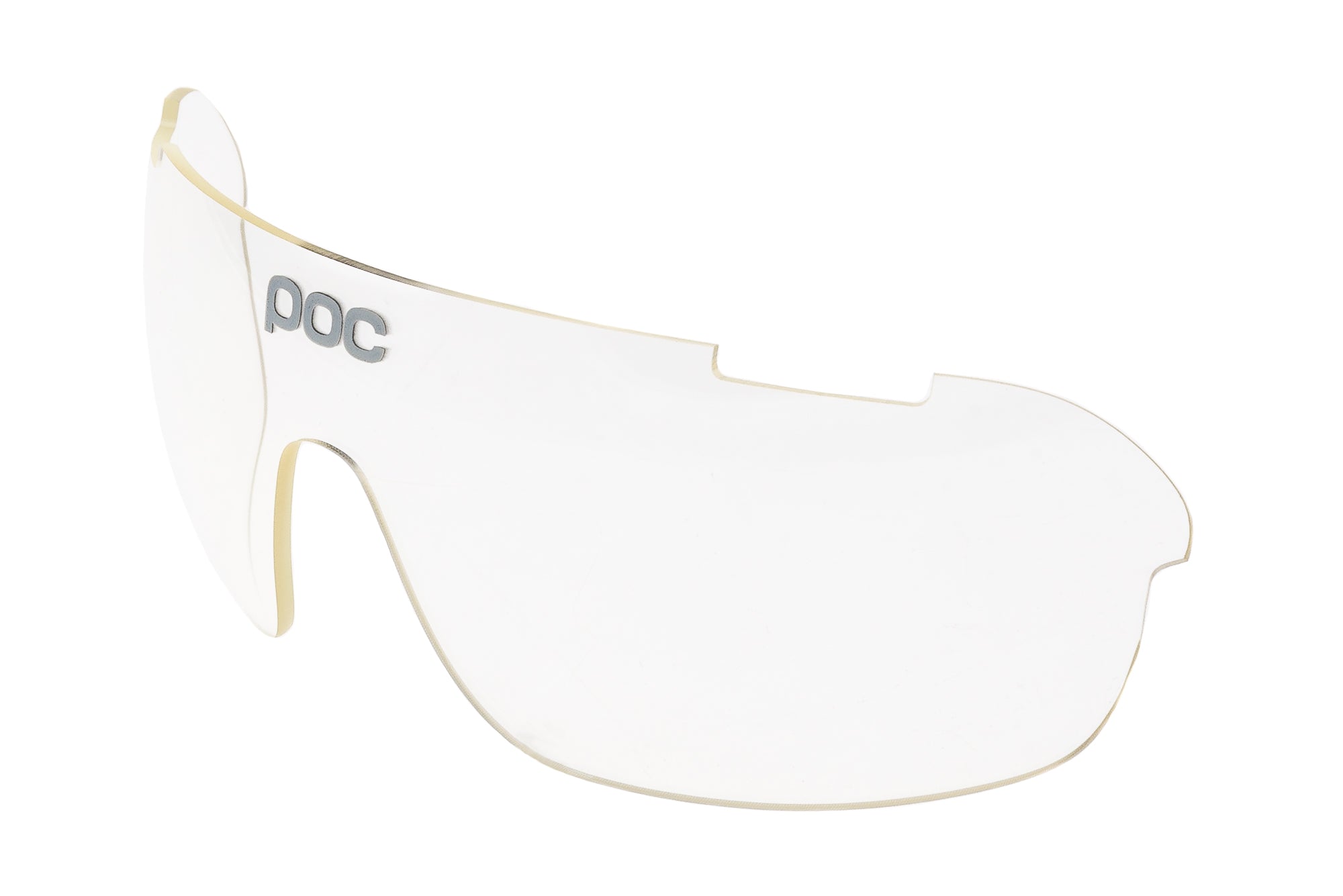 POC DO Half Blade Sunglasses Navy Black Frame Grey Blue Mirror Lens non-drive side