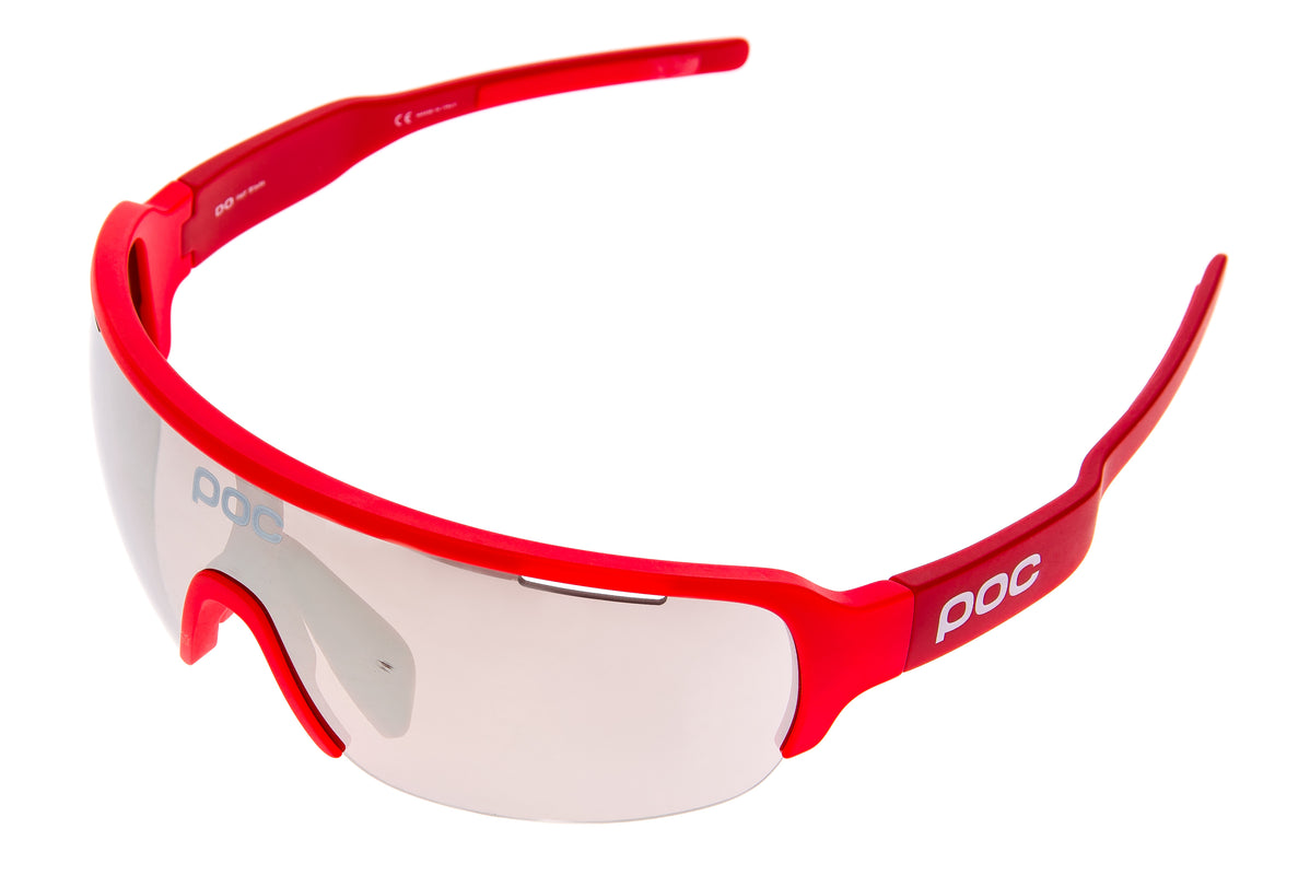 POC DO Half Blade Sunglasses Bhorium Red Frame V The Pro's Closet