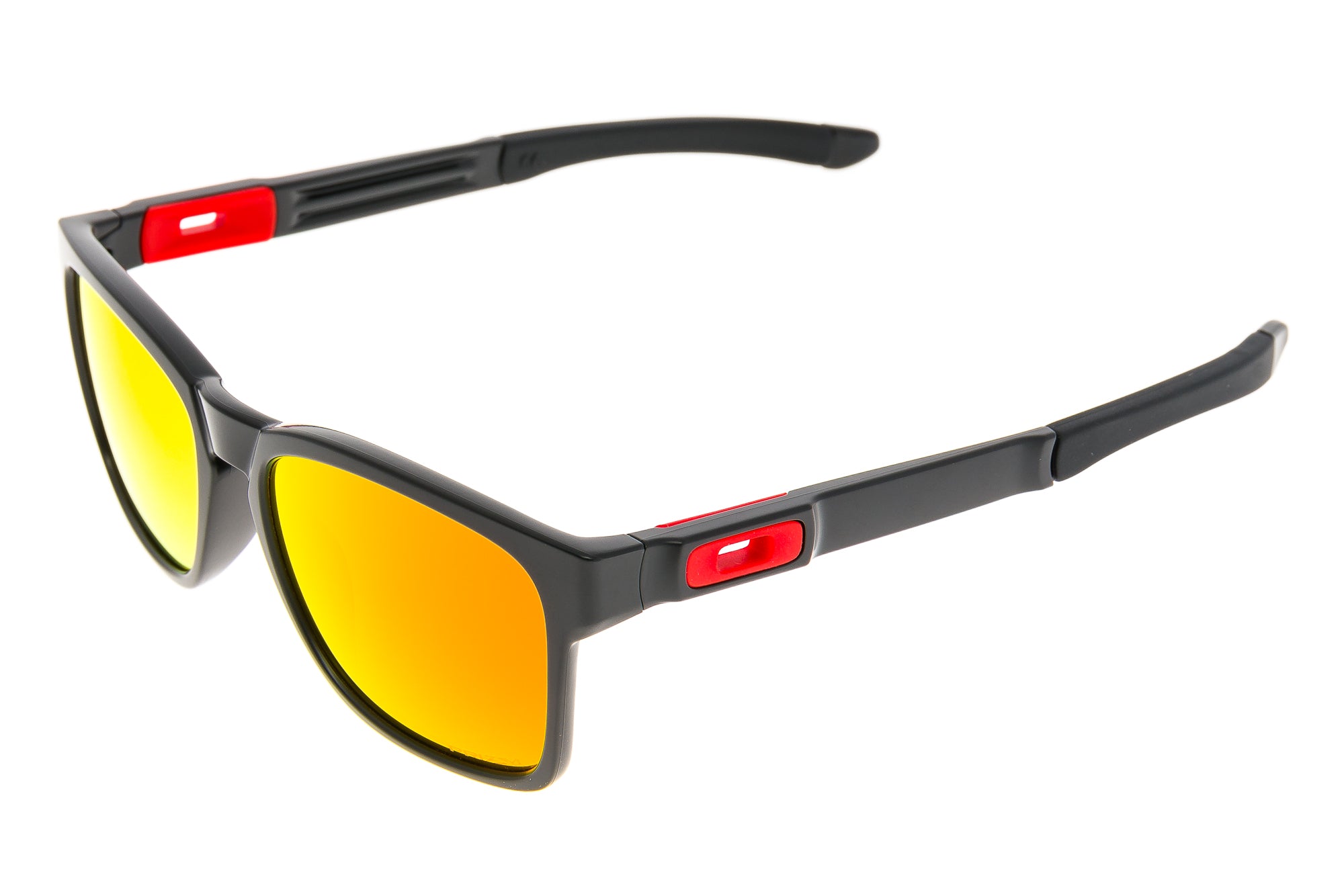 Oakley Catalyst Sunglasses Matte Black Frame Iri | The Pro's Closet
