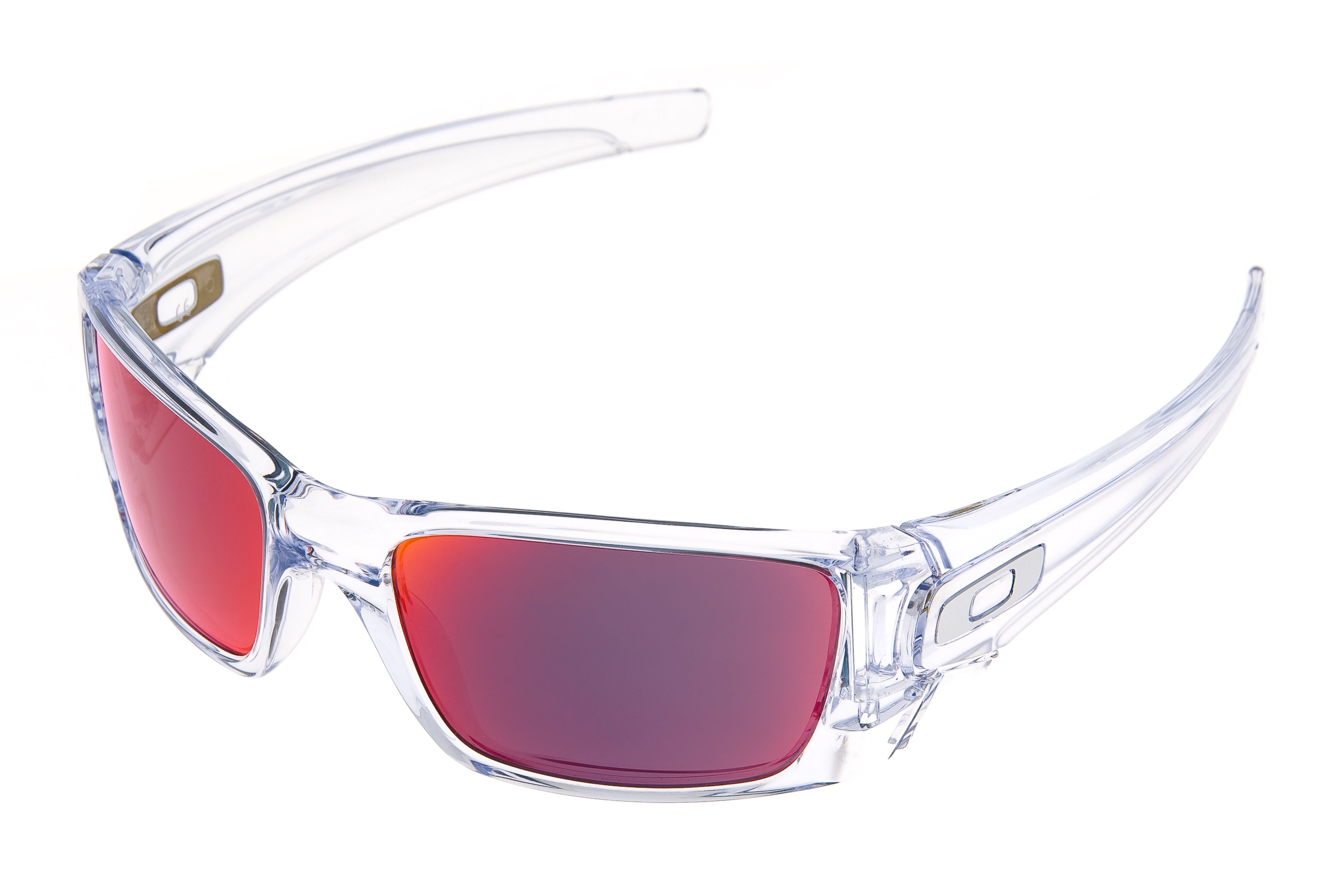 Oakley Red and Clear Sunglasses Oakley 0OO9188 Sunglasses in Clear/White | Target Optical main image 3