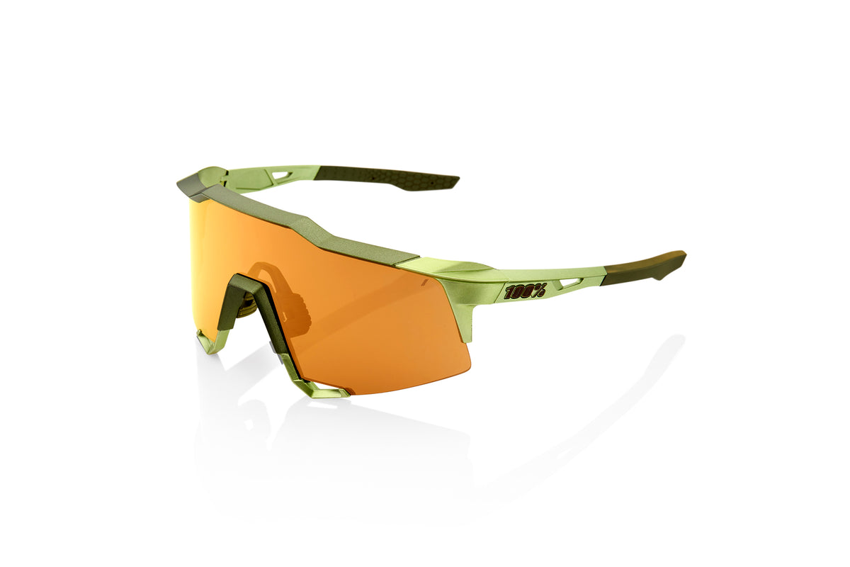 100% SPEEDCRAFT Sunglasses Matte Metallic Viperi | The Pro's Closet