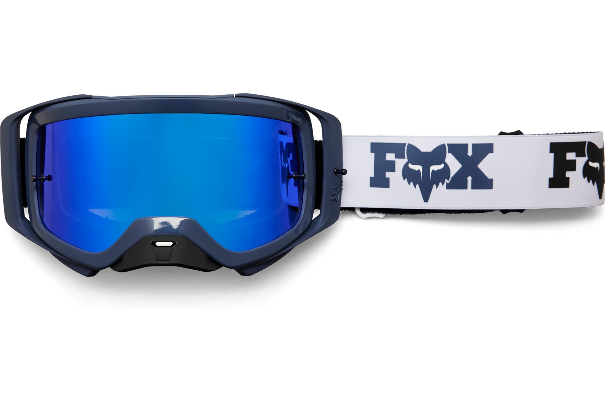 fox goggles blue Fox Racing Airspace Nuklr Goggles Spark Black