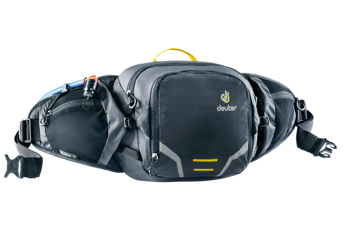 Deuter Pulse Three Hip Belt - Granite/Black, 19 X 68 X 9 Cm