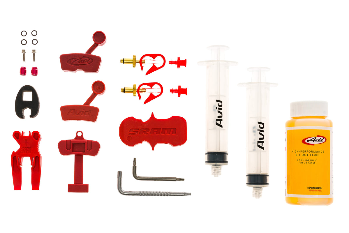Avid Hydraulic Disc Brake Bleed Kit w/ DOT 5.1 F | The Pro's Closet