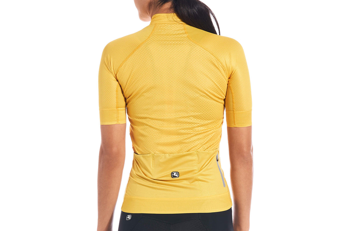 Giordana FR-C Pro S/S Women's Jersey Yellow Gold non-drive side