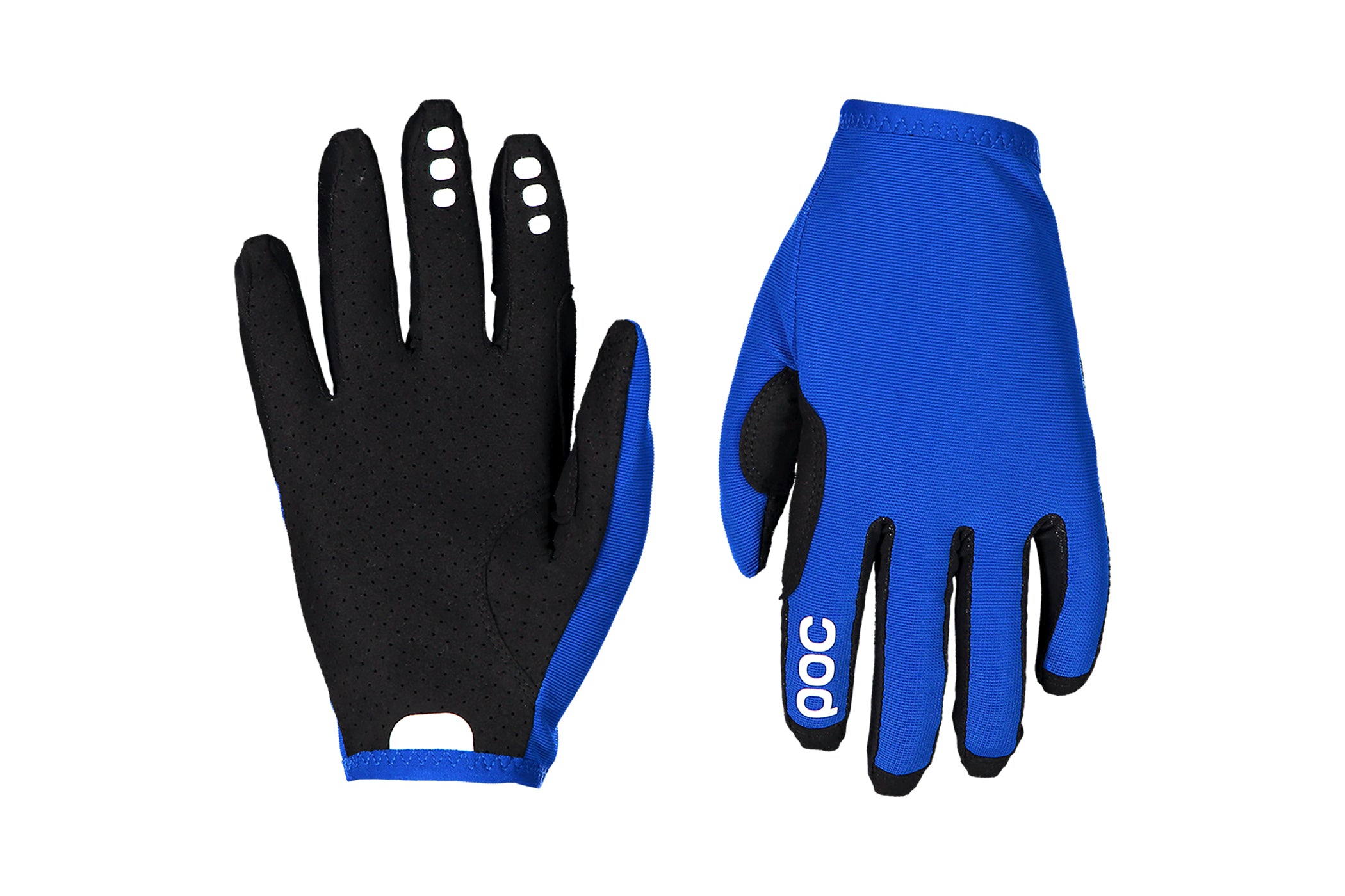 POC Resistance Enduro Gloves Light Azurite Blue drive side