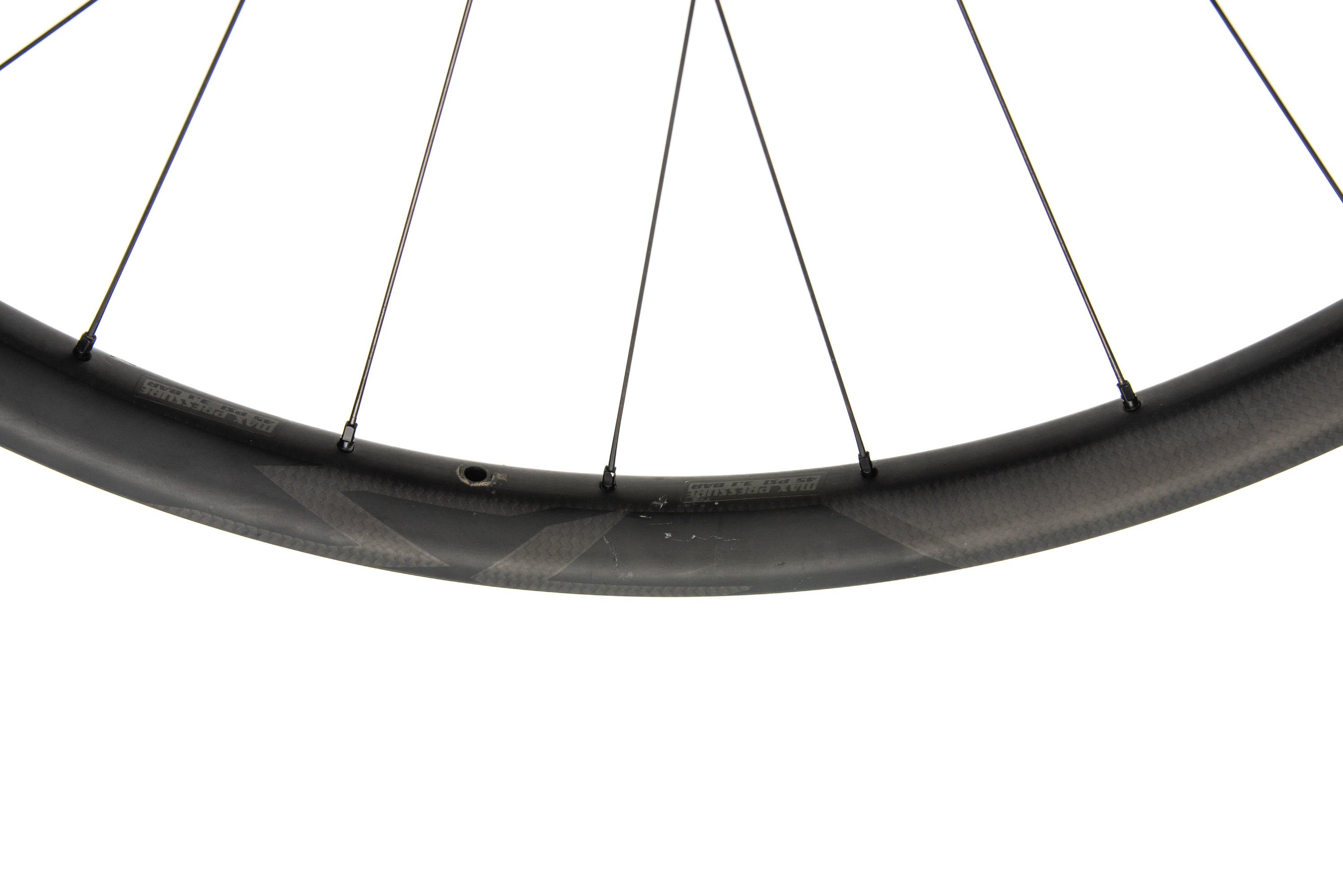 Roval Traverse Carbon Boost Tubeless 27.5" Front Wheel crank