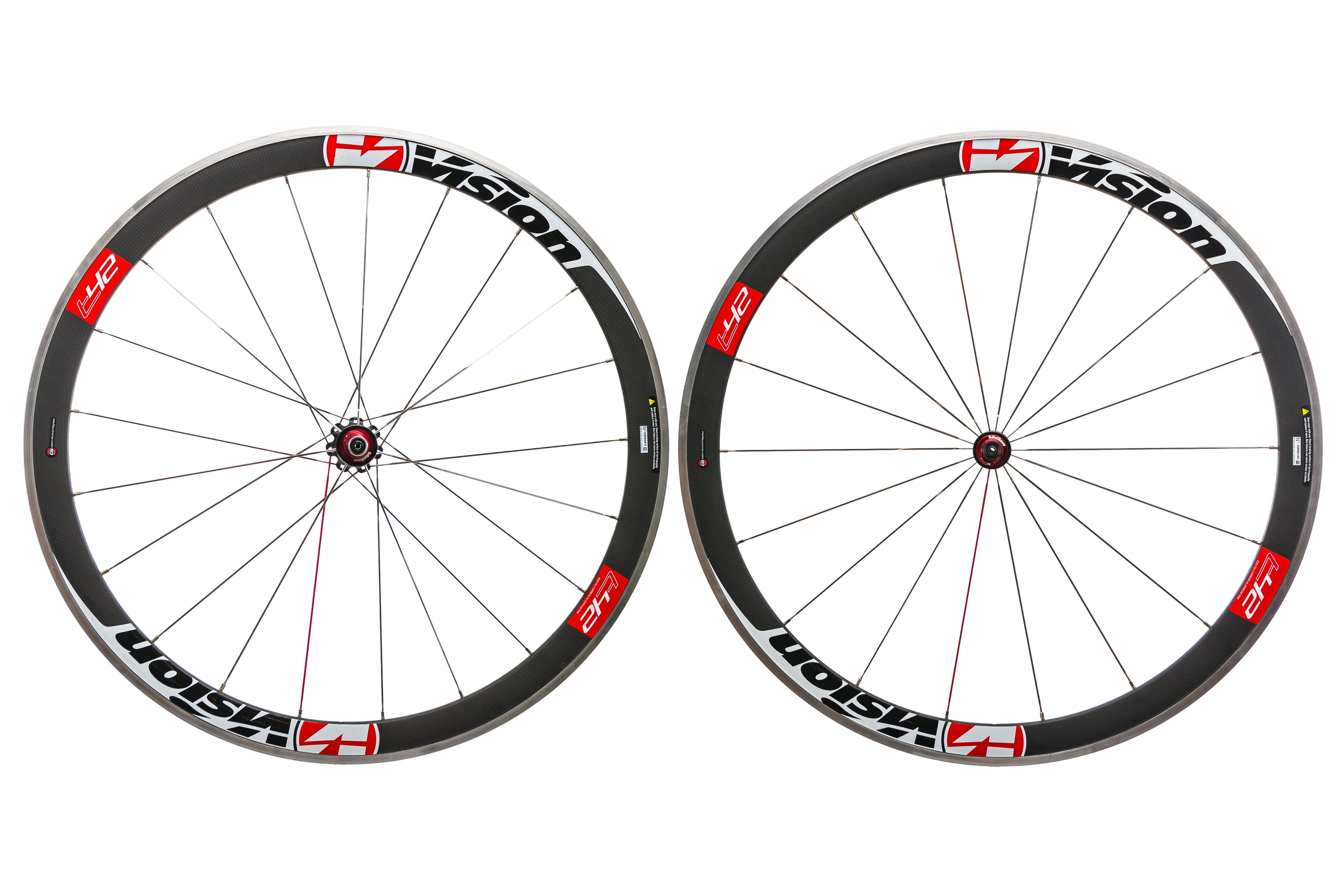 Vision T42 Carbon Aluminum Clincher 700c Wheelse | The Pro's Closet