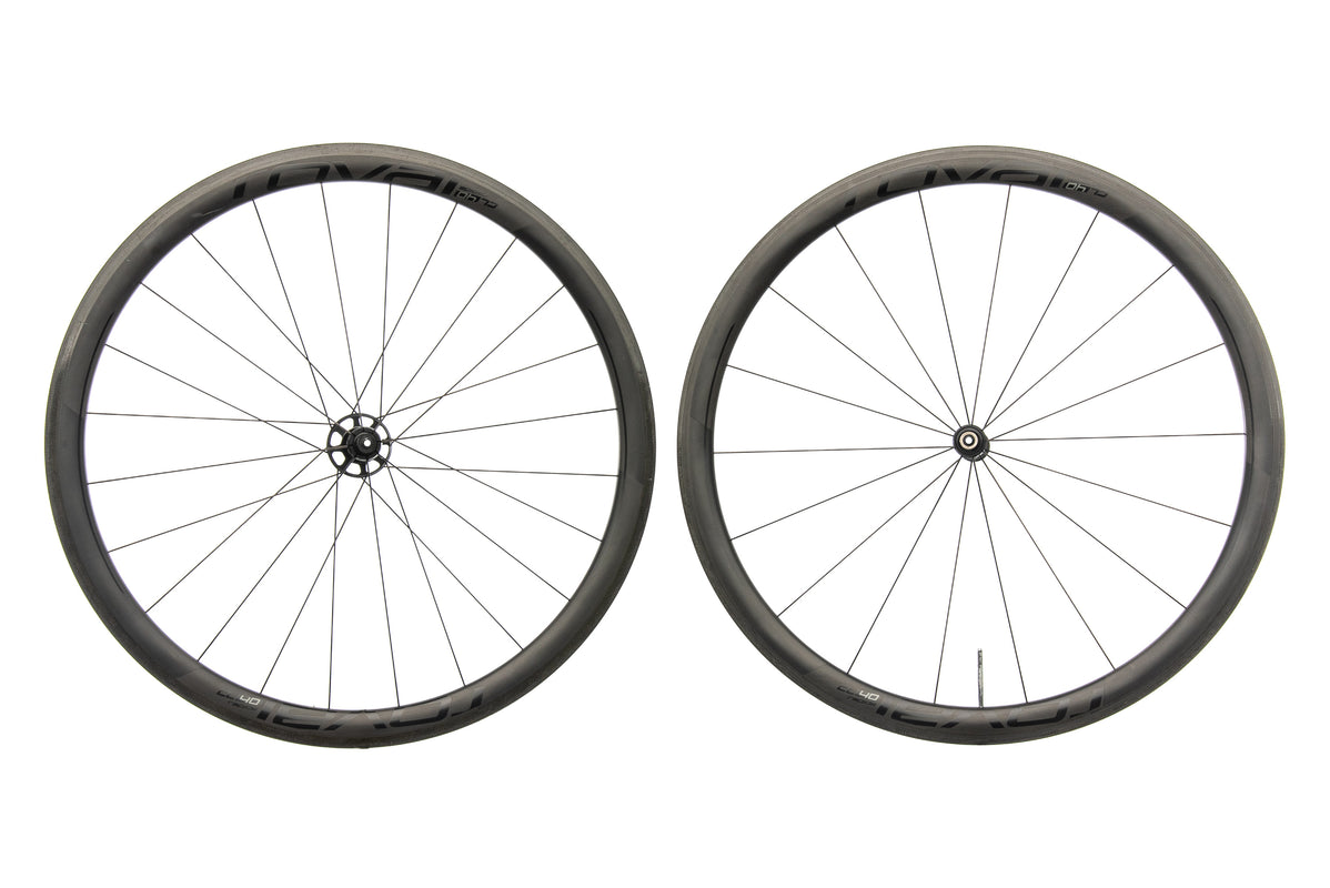Roval CL40 Rapide Carbon Tubeless 700c Wheelset non-drive side