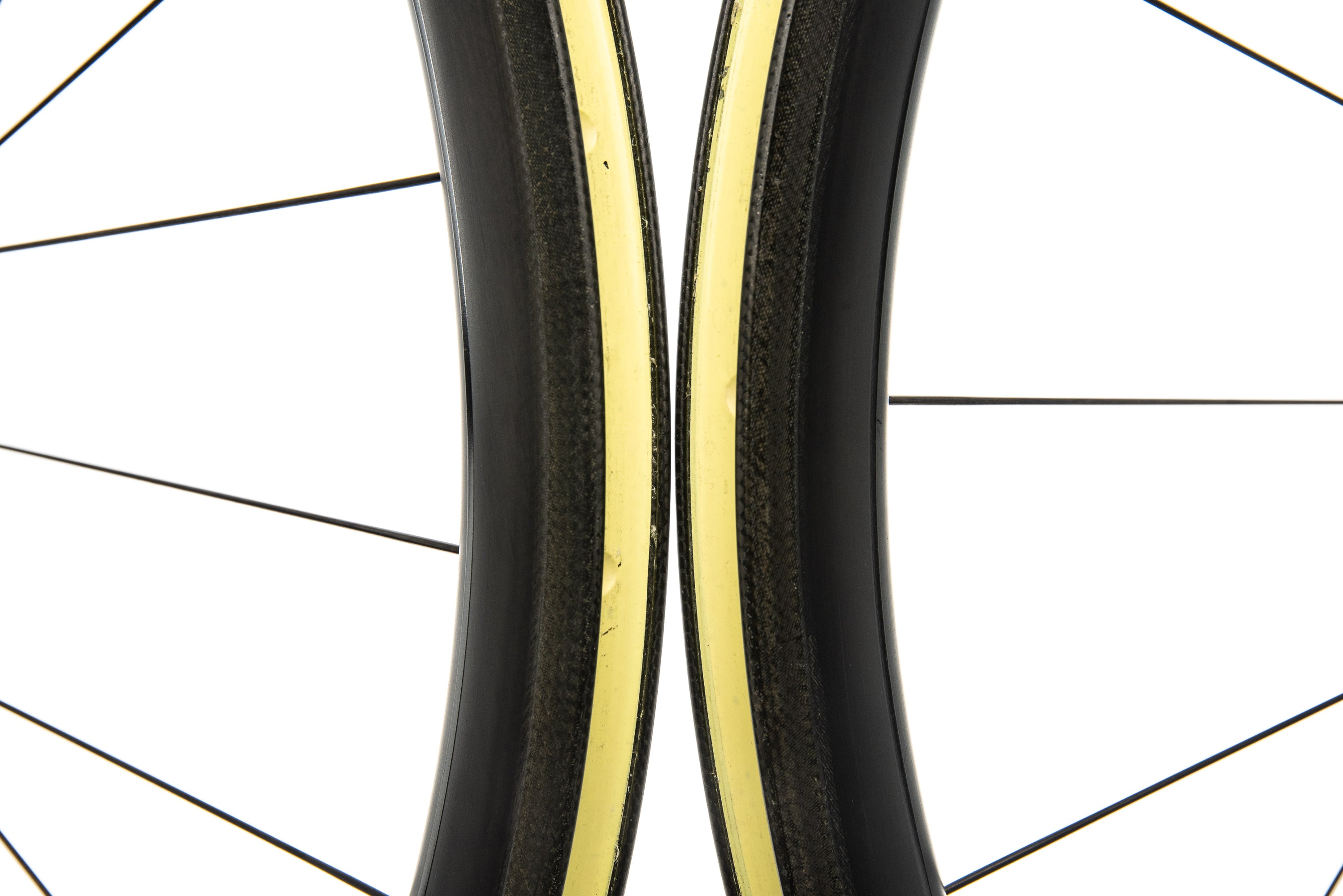 Roval CL40 Rapide Carbon Tubeless 700c Wheelset front wheel