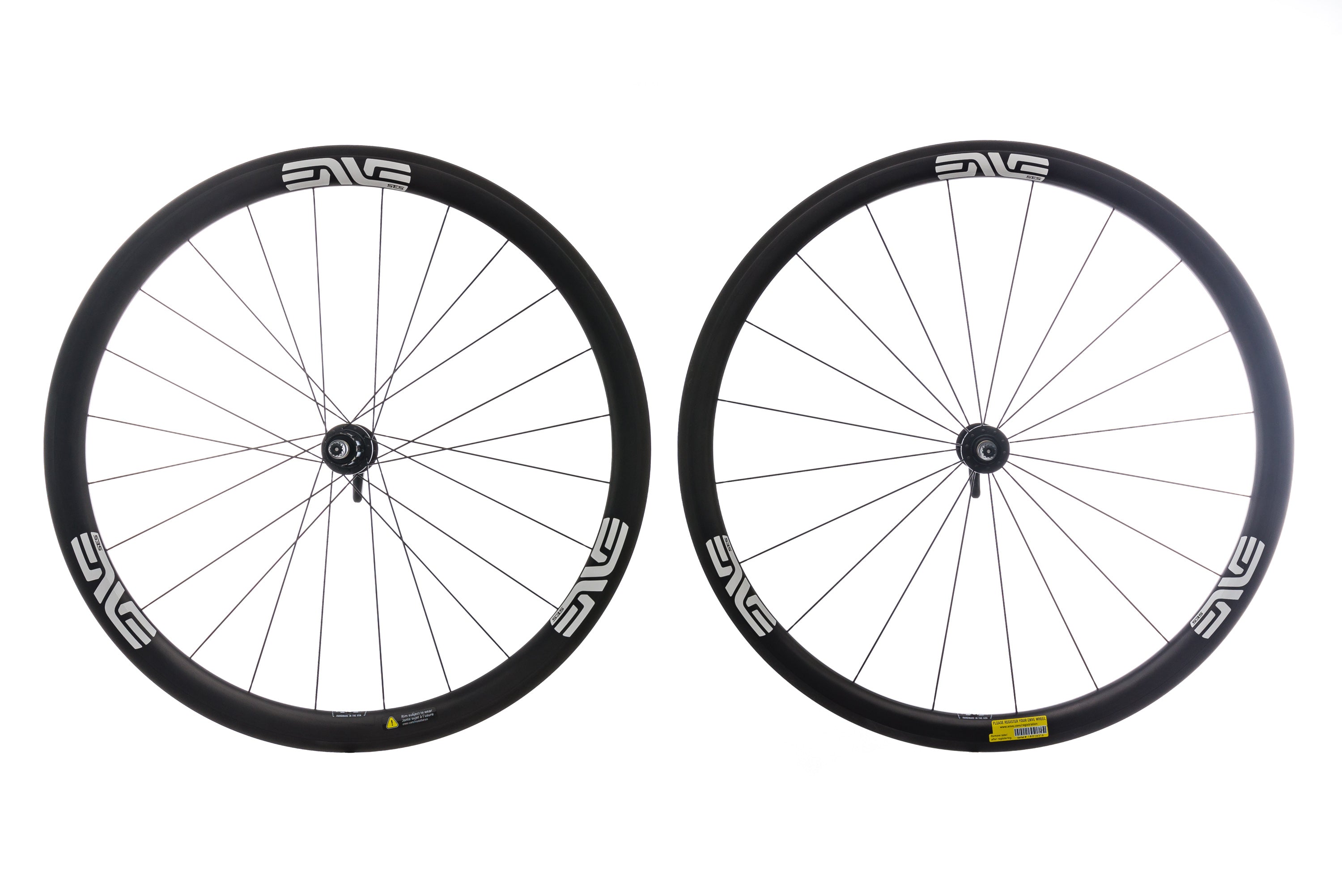 ENVE SES 3.4 Carbon Tubeless 700c Wheelset | The Pro's Closet ENVE SES 3.4 Carbon Tubeless 700c Wheelset | The Pro's Closet