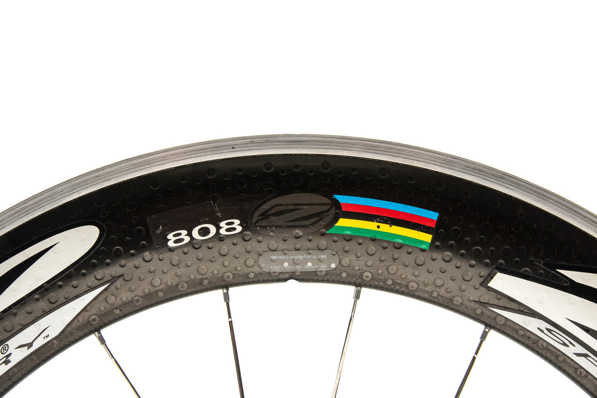 zipp 808 carbon clincher wheelset