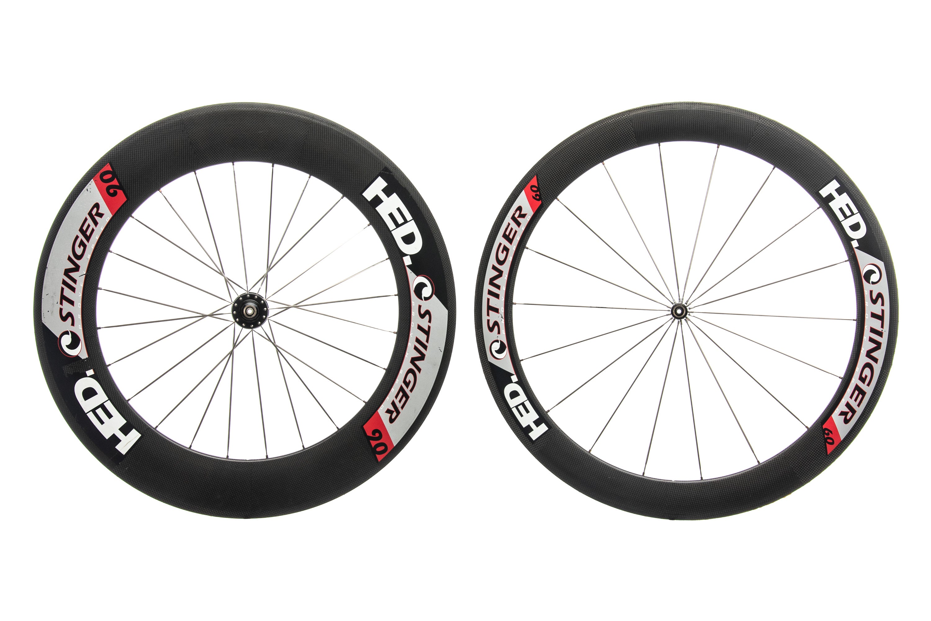 HED Stinger 60/90 Carbon Tubular 700c Wheelset | The Pro's Closet