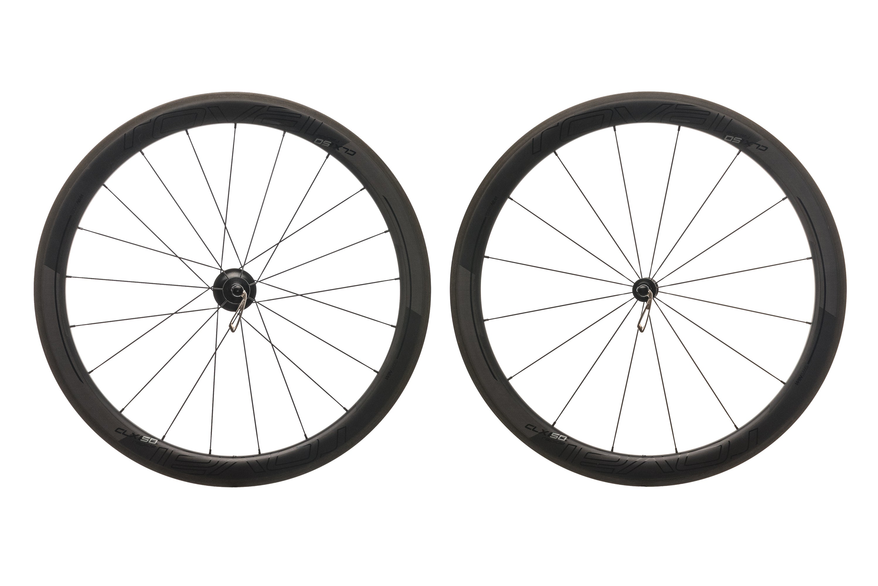 Roval CLX 50 Rapide Carbon Tubeless 700c Wheelset non-drive side