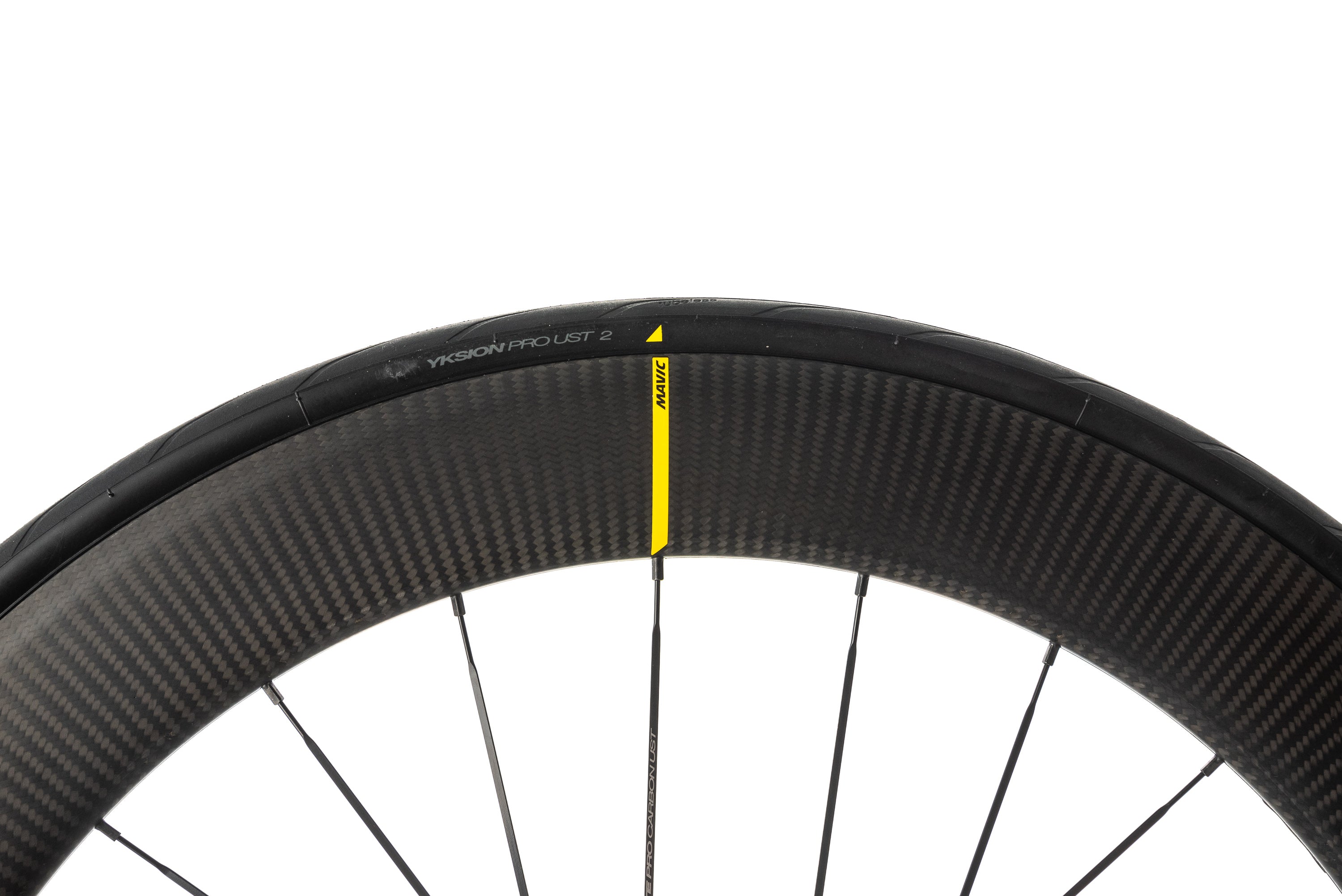 Mavic Comete Pro Disc Carbon Tubeless 700c Front | The Pro's Closet