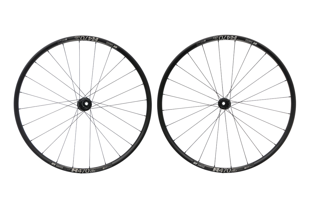 DT Swiss R470 db Aluminum Tubeless 700c Wheelset | The Pro's Closet