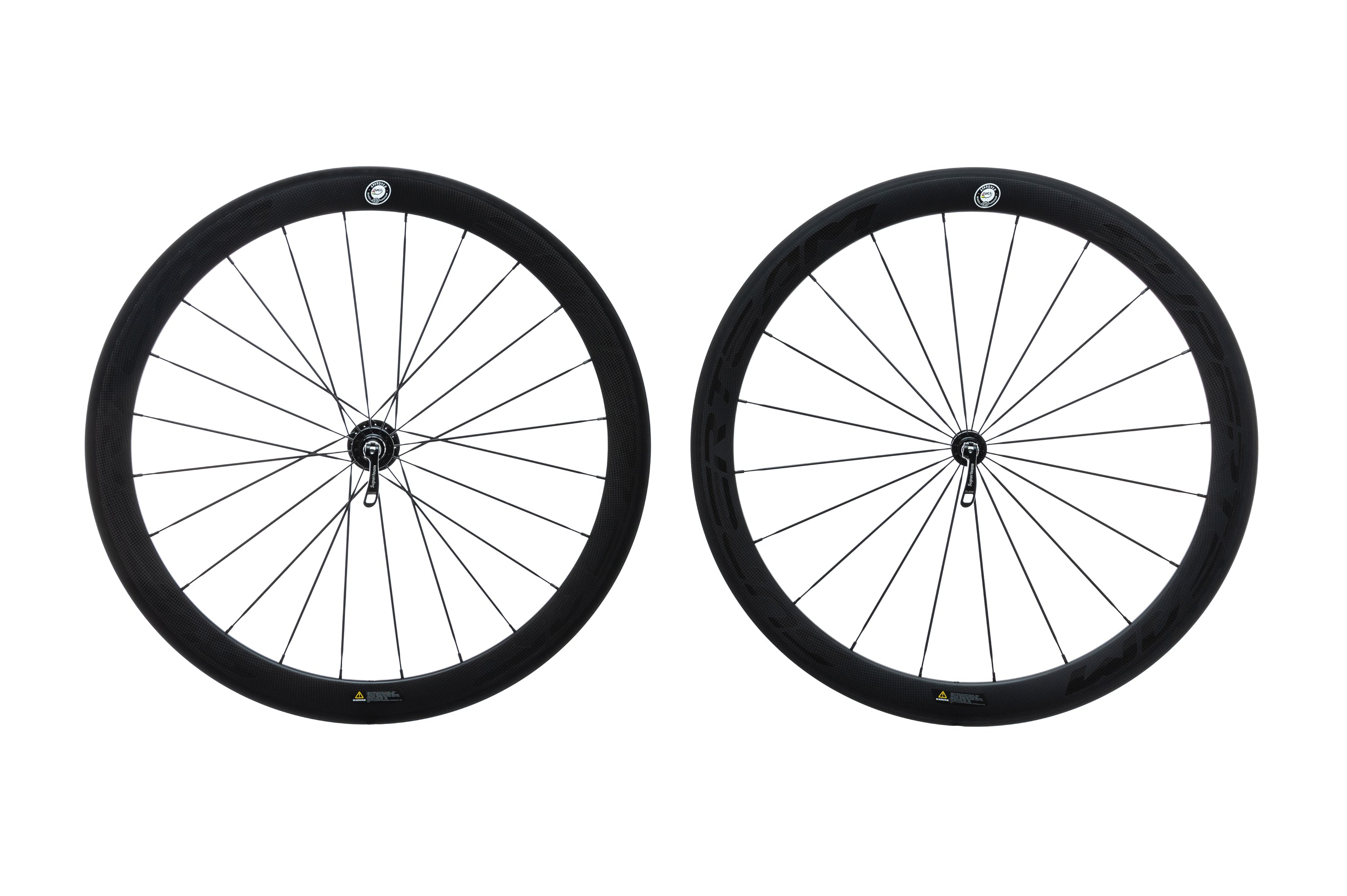 thumbnail interactive-video image 1 of Superteam 700C 50mm Carbon Clincher Wheelset – Rim Brake, Road Bike Wheels 1 of 6