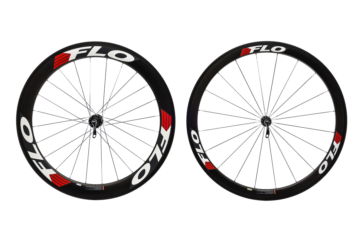 FLO 45/60 Carbon Clincher 700c Wheelset | The Pro's Closet