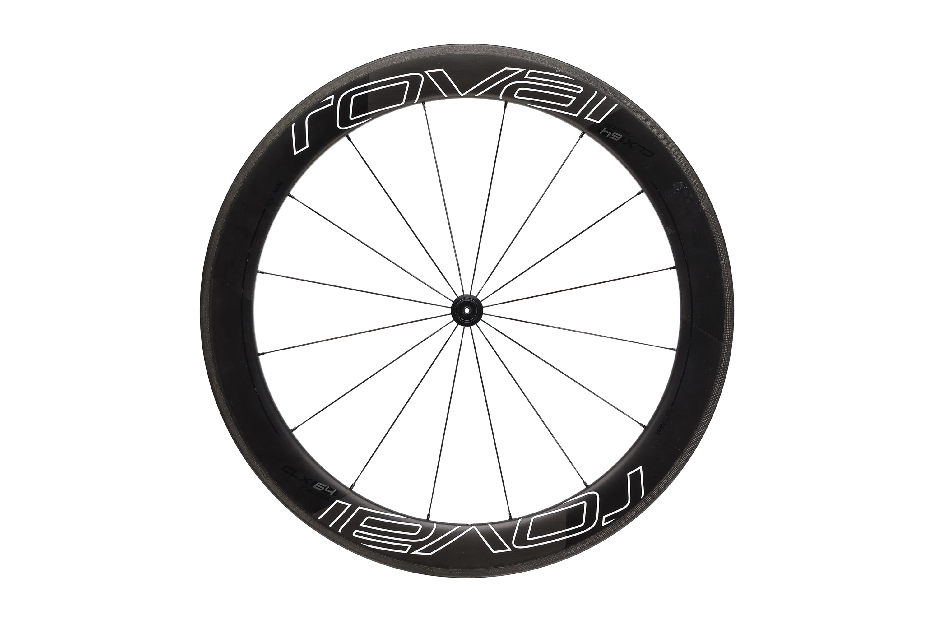 ⚠️専用⚠️ パンダ  roval Rapide CLX 64 Roval CLX 64 Rapide Carbon Clincher 700c Front W | The Pro's Closet