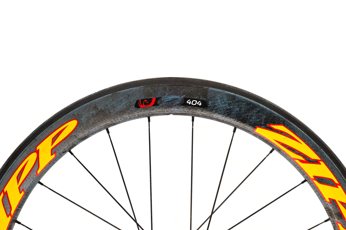 Zipp 404 Firecrest Carbon Clincher 700c Wheelset | The Pro's Closet