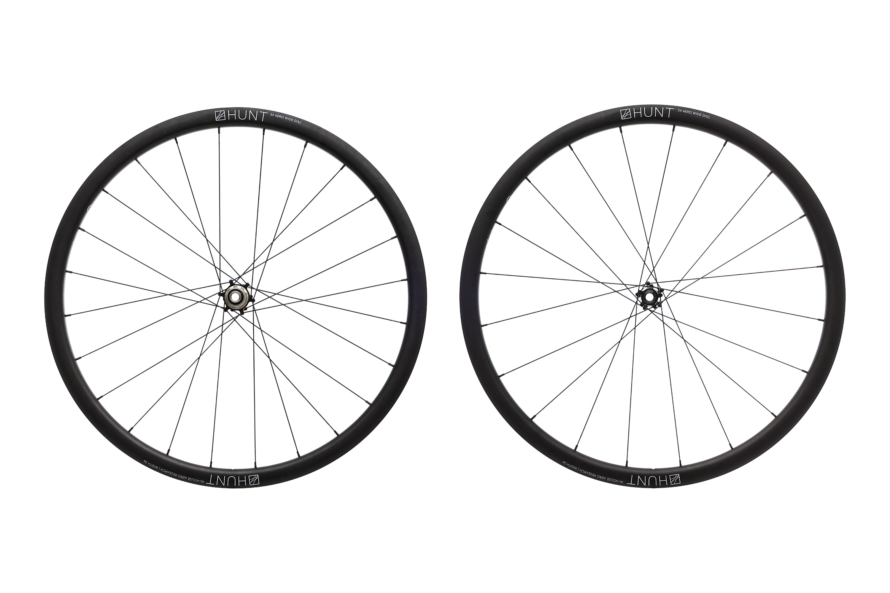 Hunt 34 Aero Wide Disc Aluminum Tubeless 700c Wh | The Pro