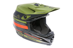 Bell Full 9 Fasthouse Full Face Helmet Medium 55-57cm Green Orange drive side