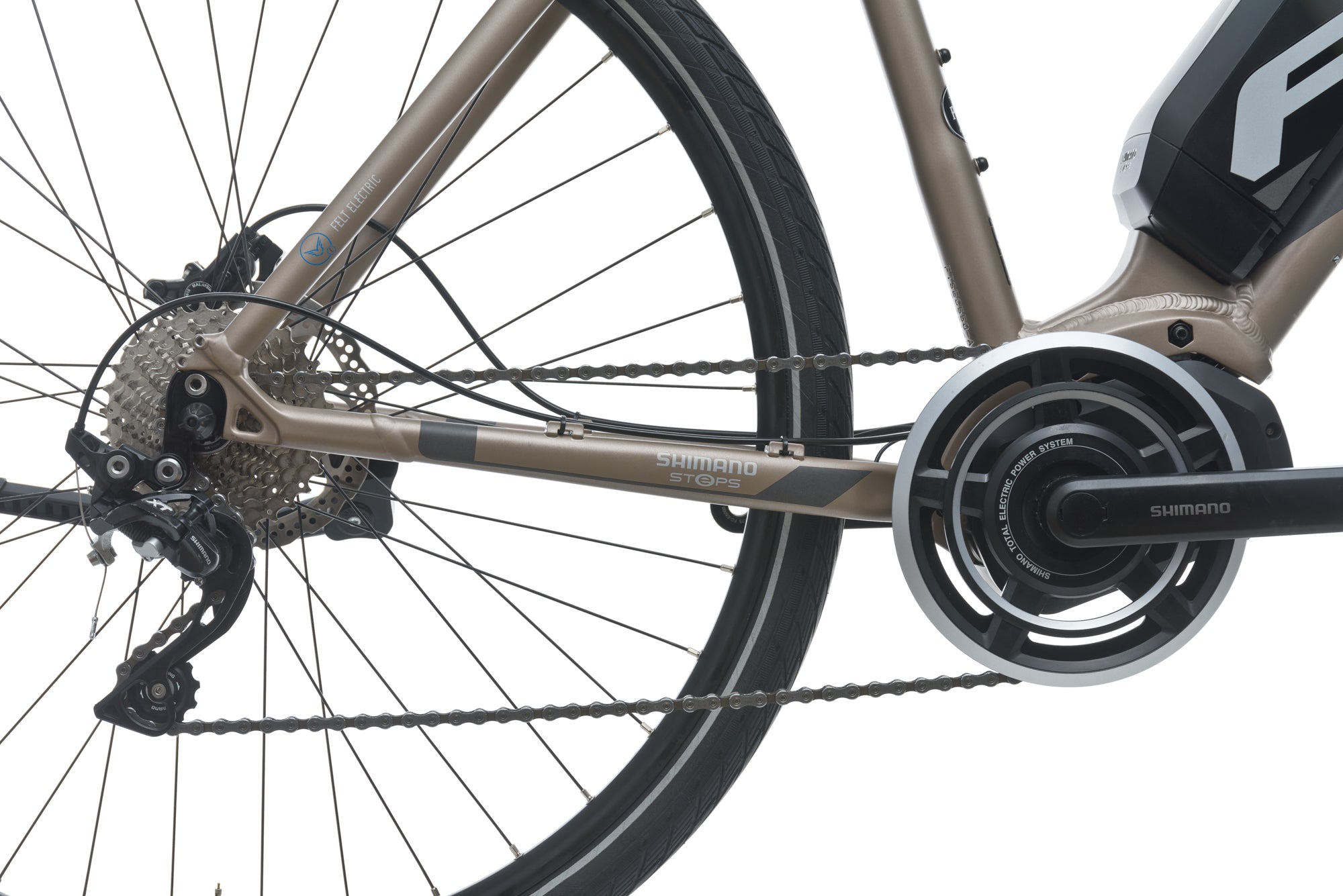 Felt Sport E 95 Electric Hybrid 55cm Bike - 2016 sticker