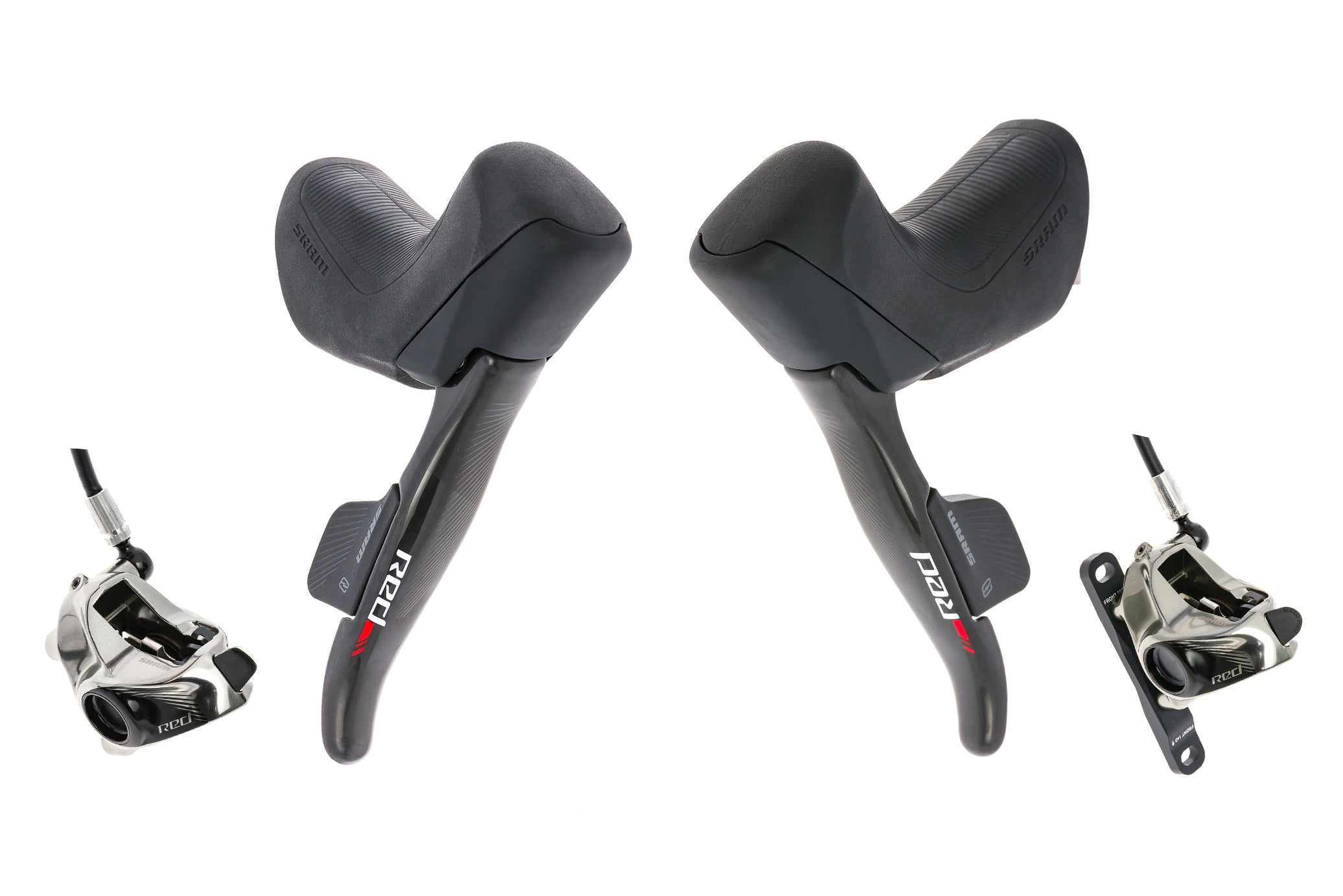 SRAM Red eTap shifter set w/ flatmount disc bra The Pro's Closet