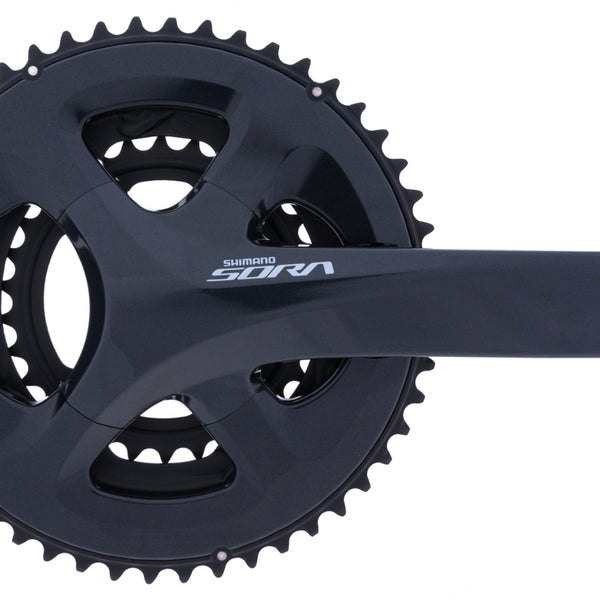 Shimano Sora R3000 9-Speed 34/50t 170mm Crankset, Bottom Bracket