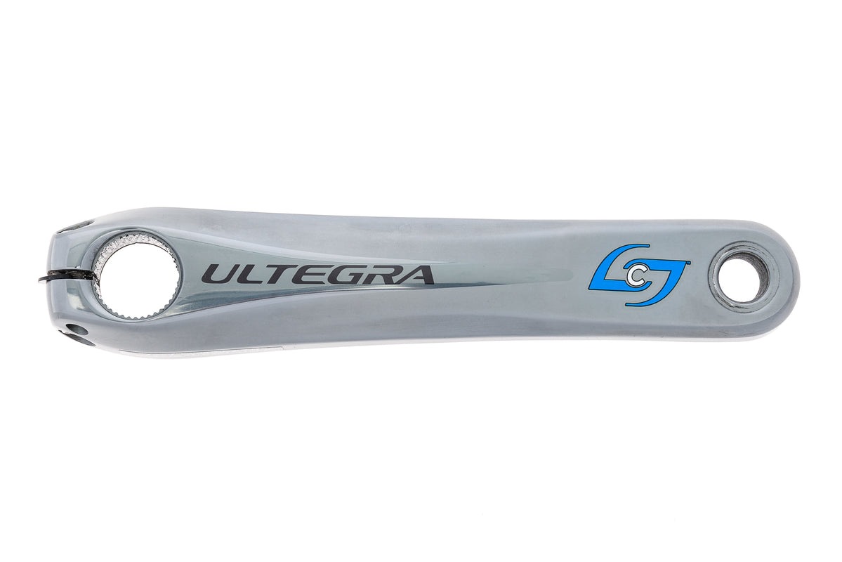 Stages Shimano Ultegra 6700 Powermeter Left Crank Arm 170mm Silver drive side