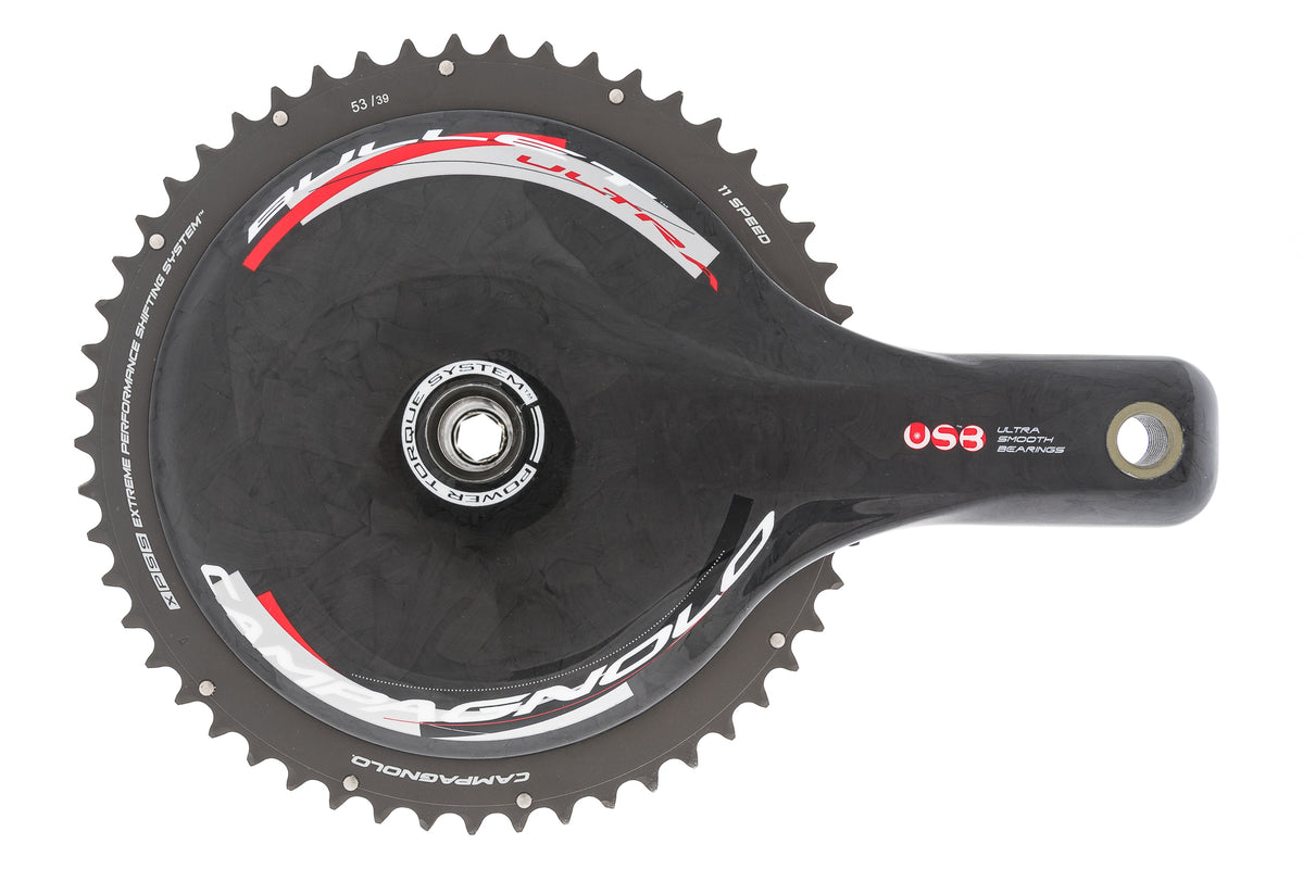 Campagnolo CHORUS Crankset Carbon Ultra Torque 11 Speed, 175 mm 53-39t (A Campagnolo CHORUS Crankset Carbon Ultra Torque 11 Speed, 175 mm 53-39t (A