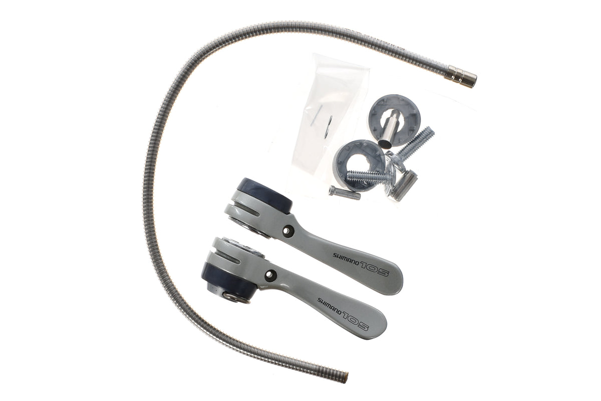 Shimano 105 SL1055 Downtube Shifter Set 2/3x7 S The Pro's Closet