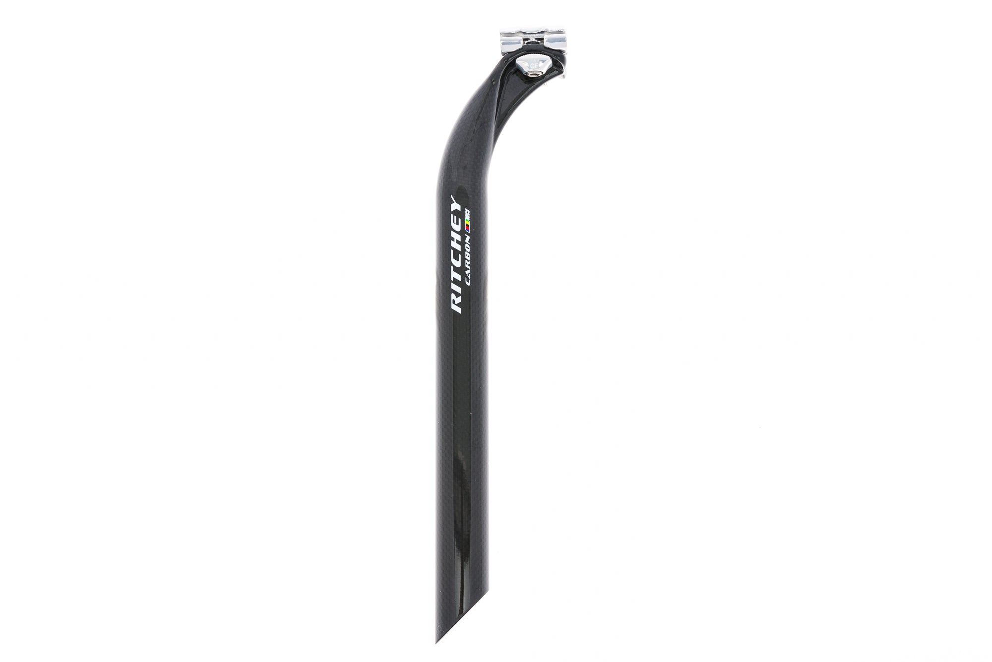 Ritchey WCS Seatpost 31.6mm 350mm 45mm Setback Carbon Black drive side