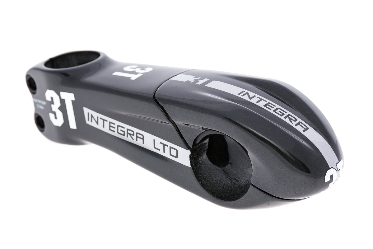 3T Integra LTD Stem 31.8mm 100mm -10 Degree Carbon Black drive side